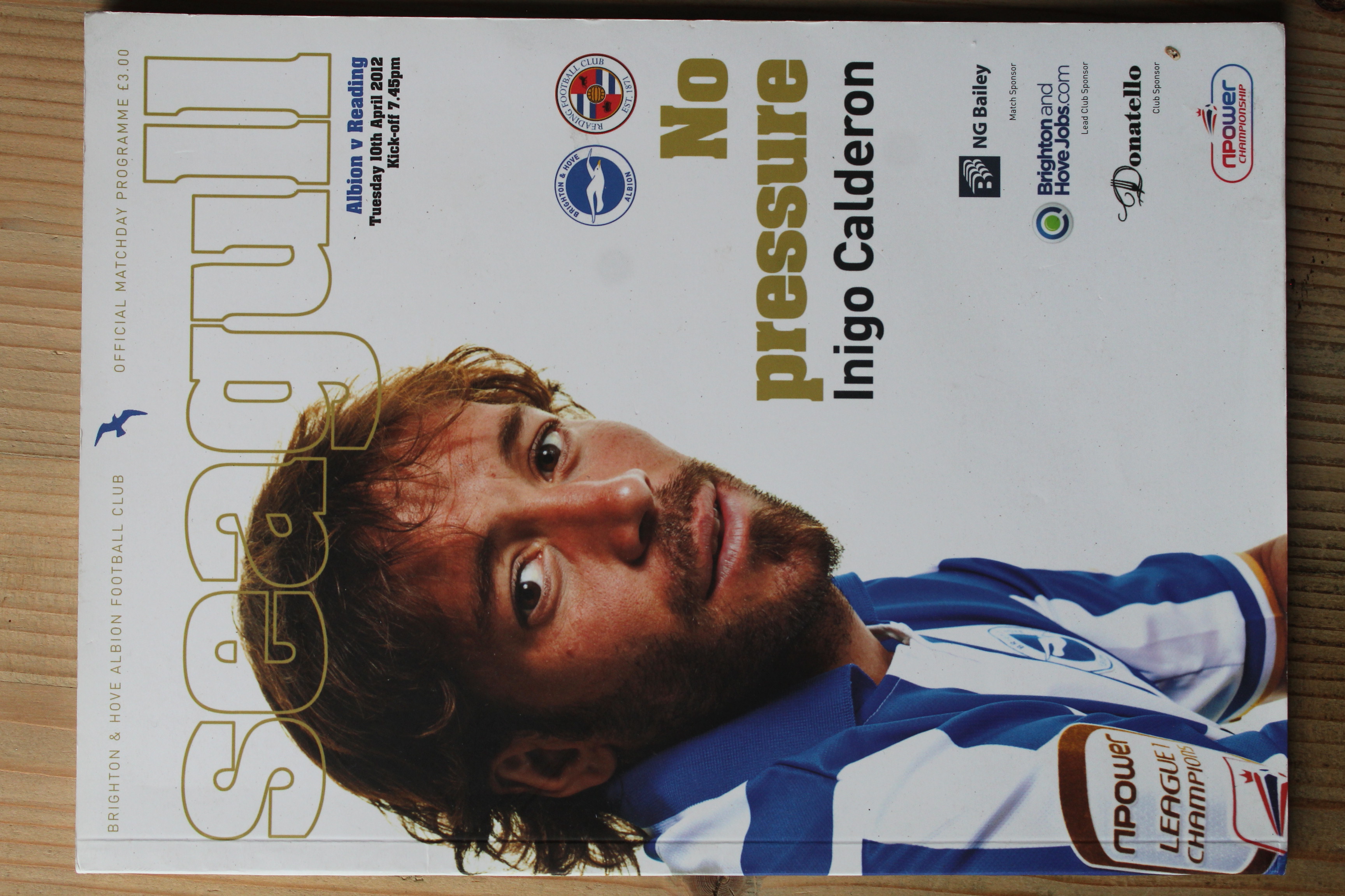 Brighton & Hove Albion FC v Reading FC
