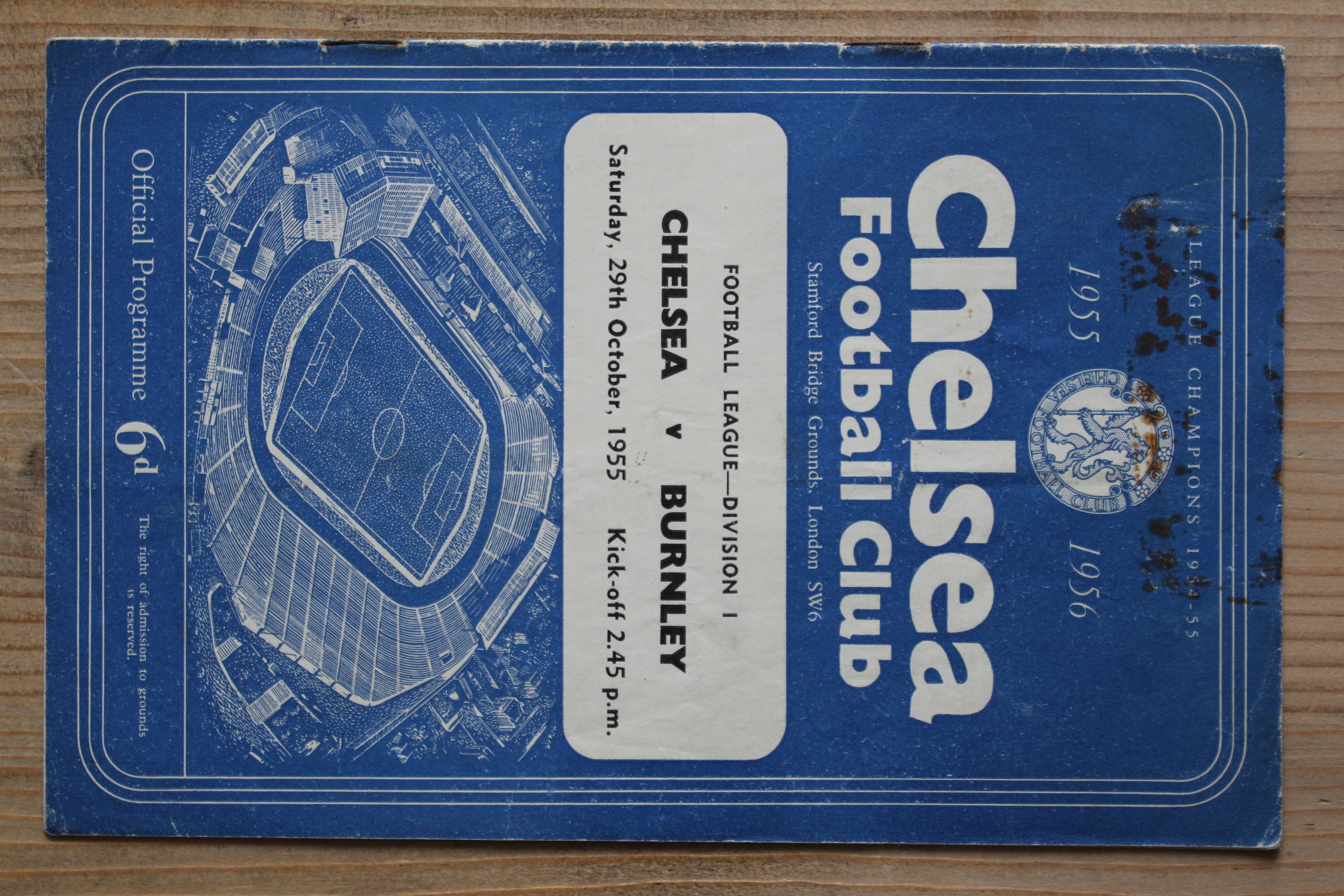 Chelsea FC v Burnley FC