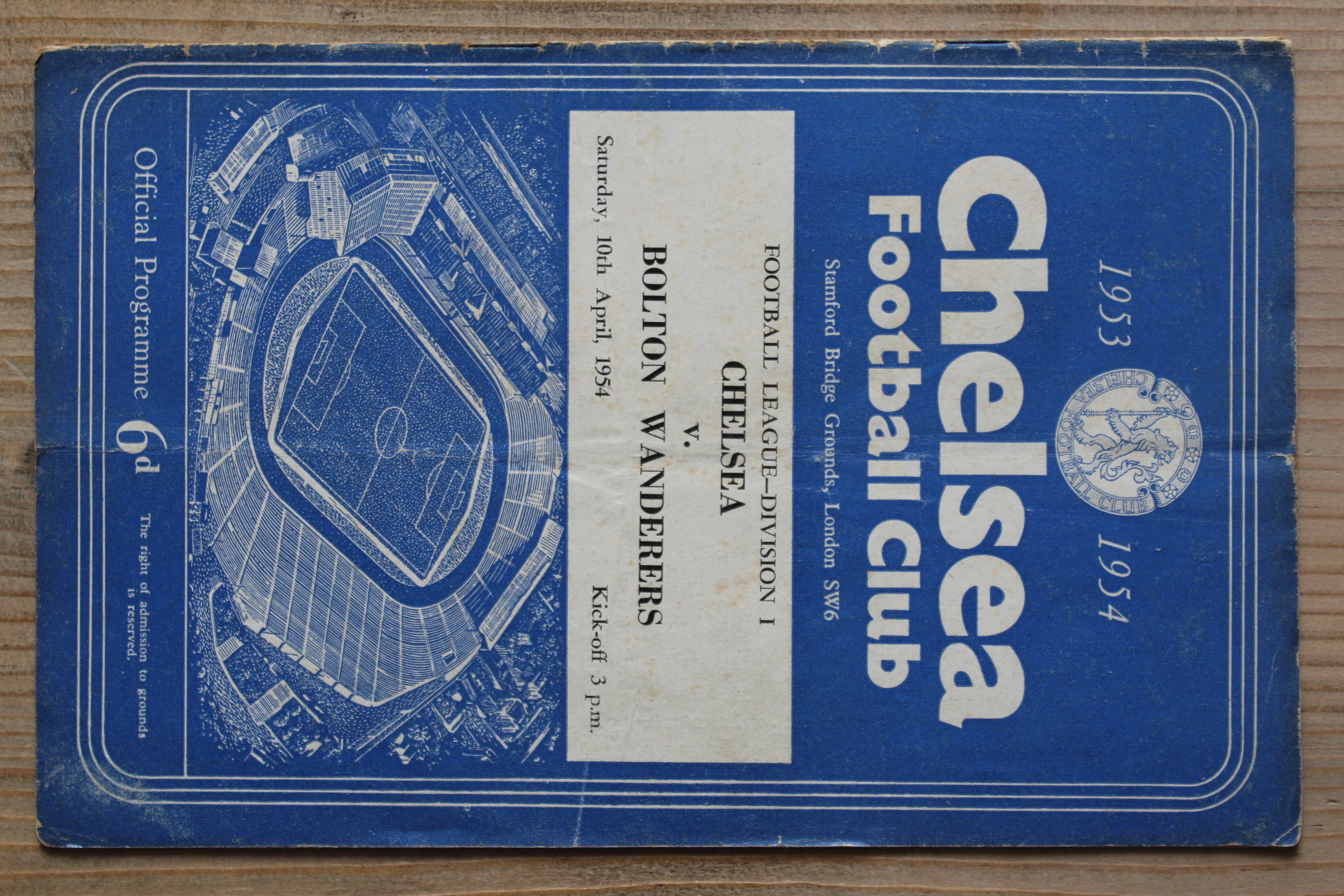 Chelsea FC v Bolton Wanderers FC