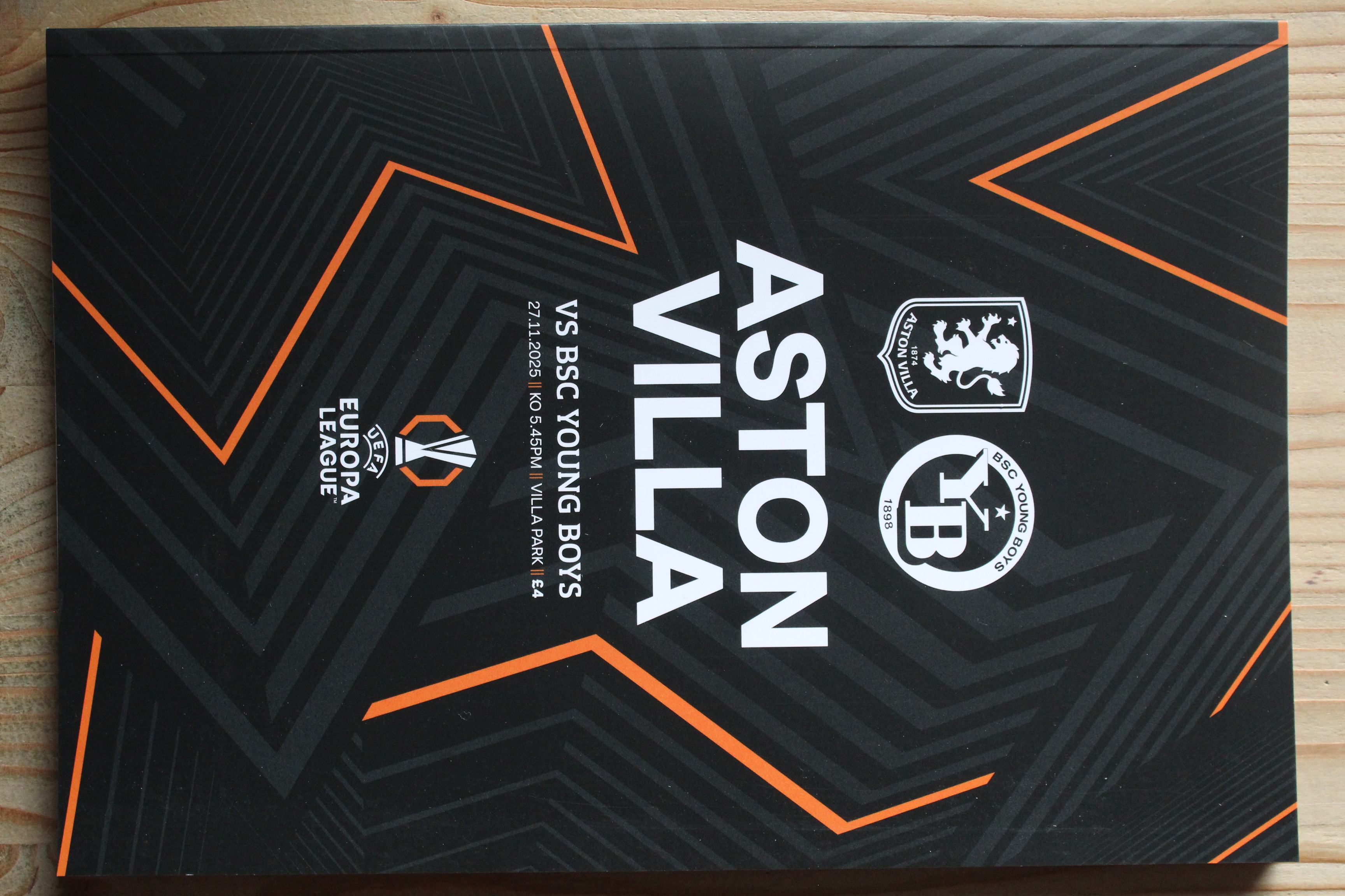 Aston Villa FC v BSC Young Boy`s Bern