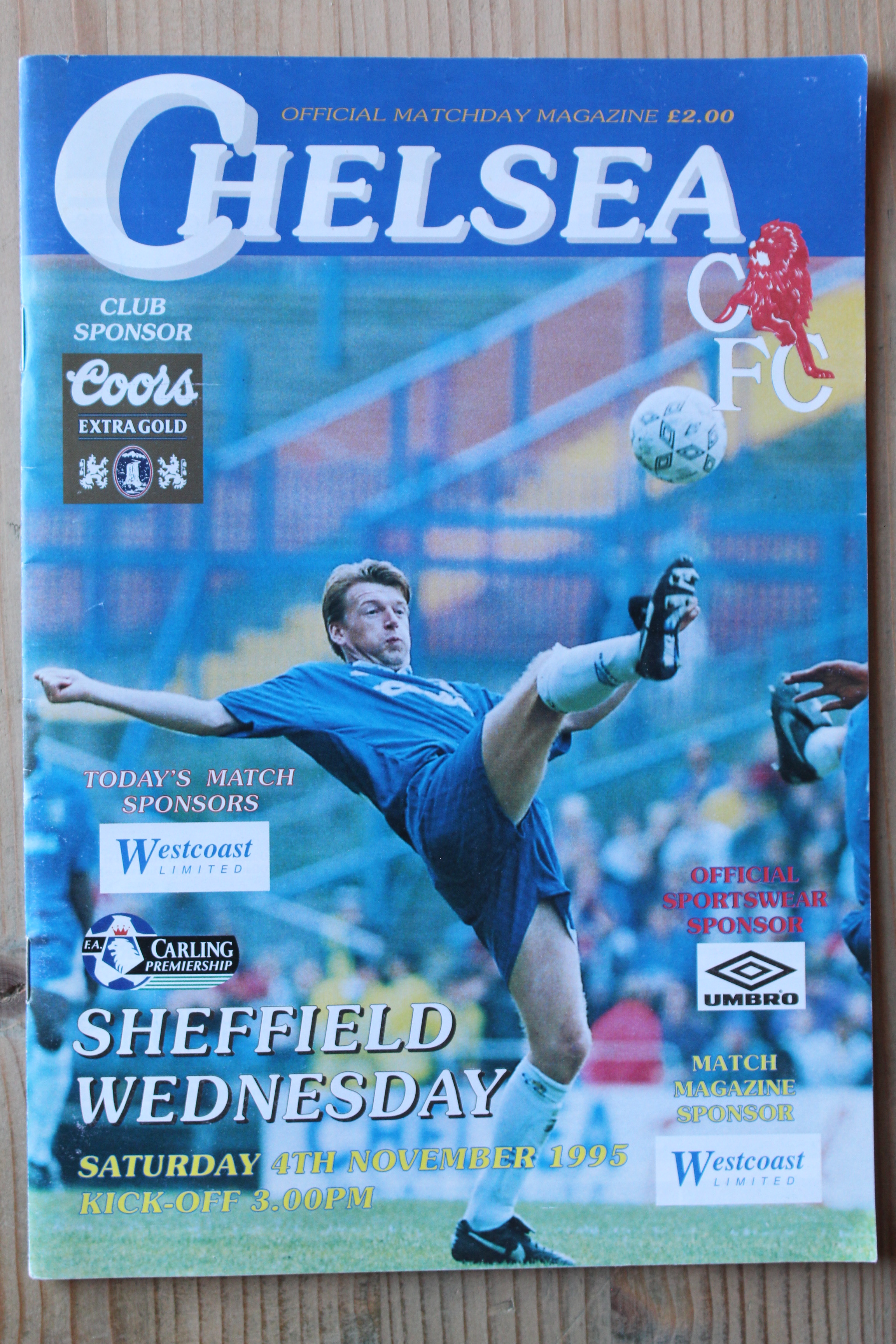 Chelsea FC v Sheffield Wednesday FC 