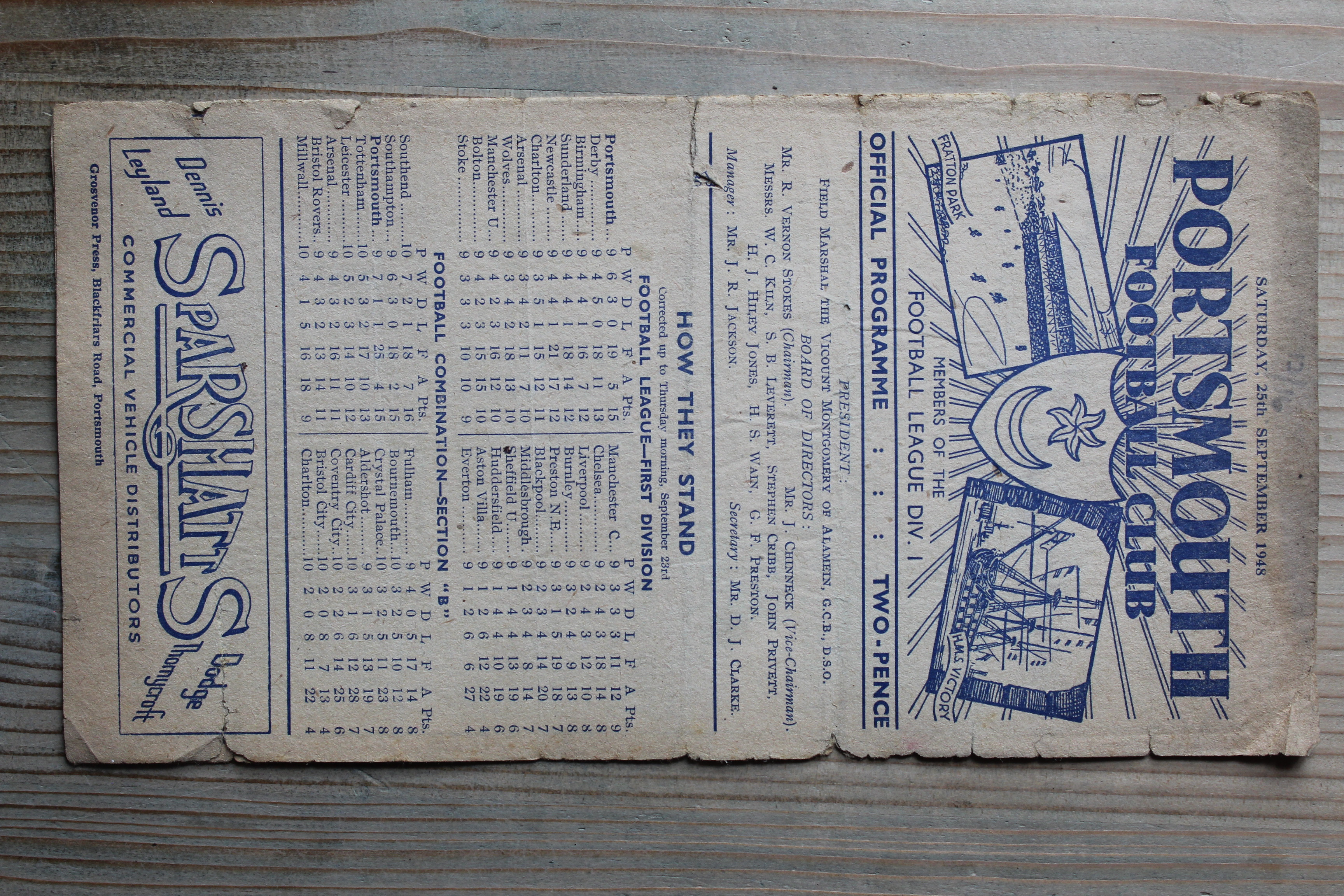 Portsmouth FC v Sheffield United FC