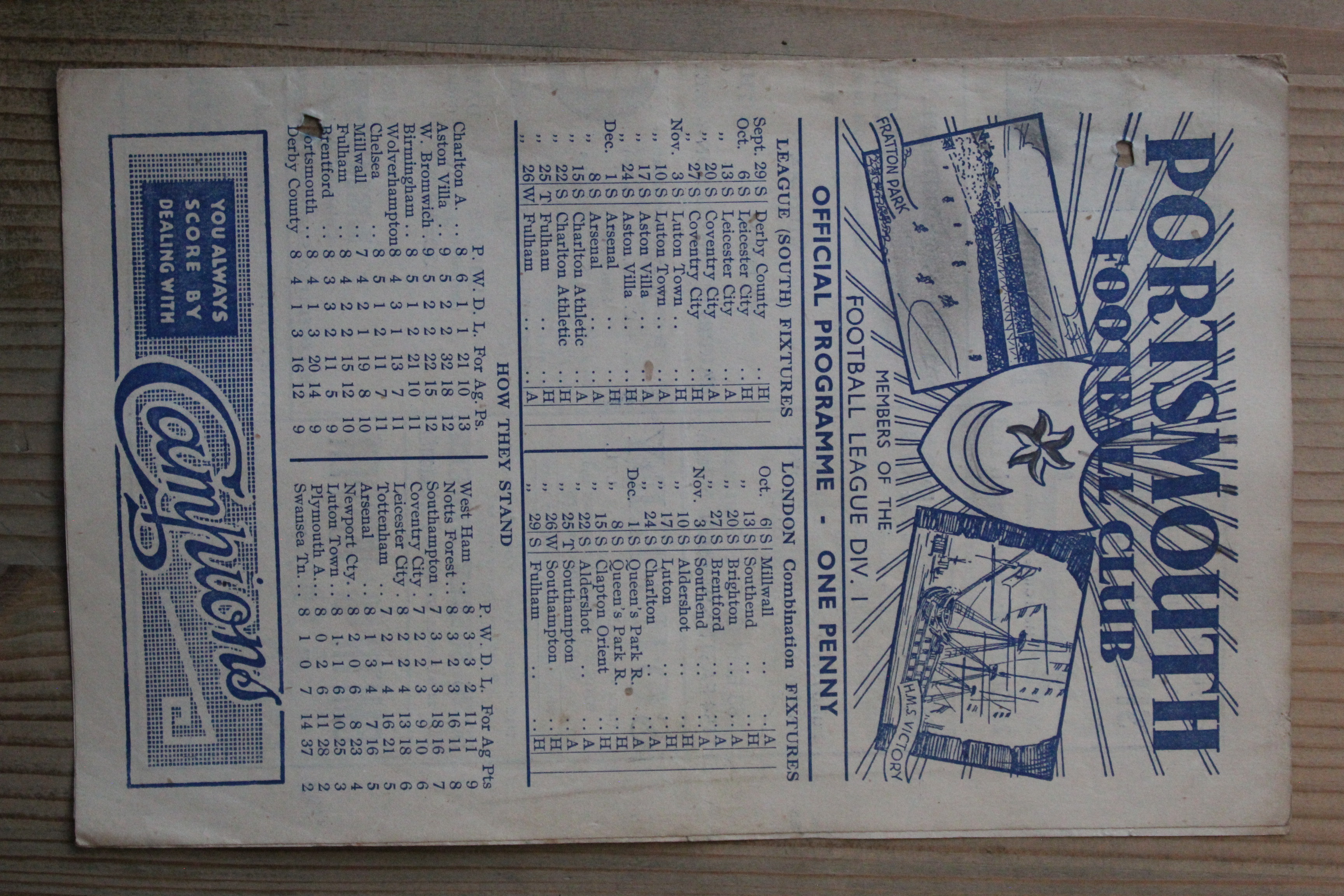 Portsmouth FC v Leicester City FC