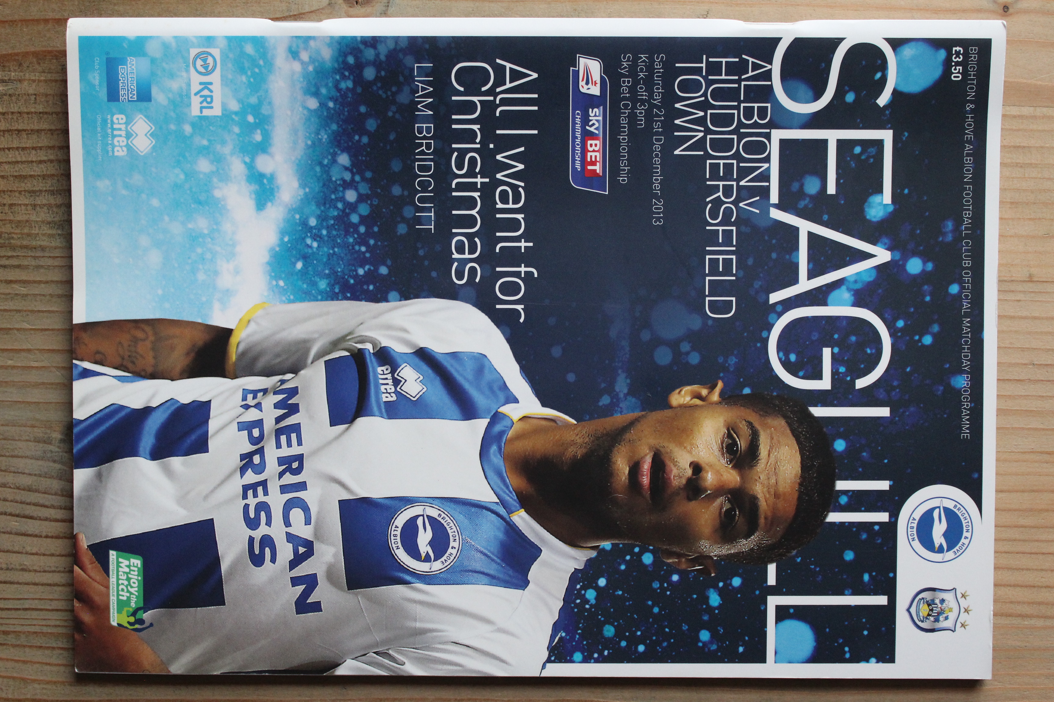 Brighton & Hove Albion FC v Huddersfield Town FC
