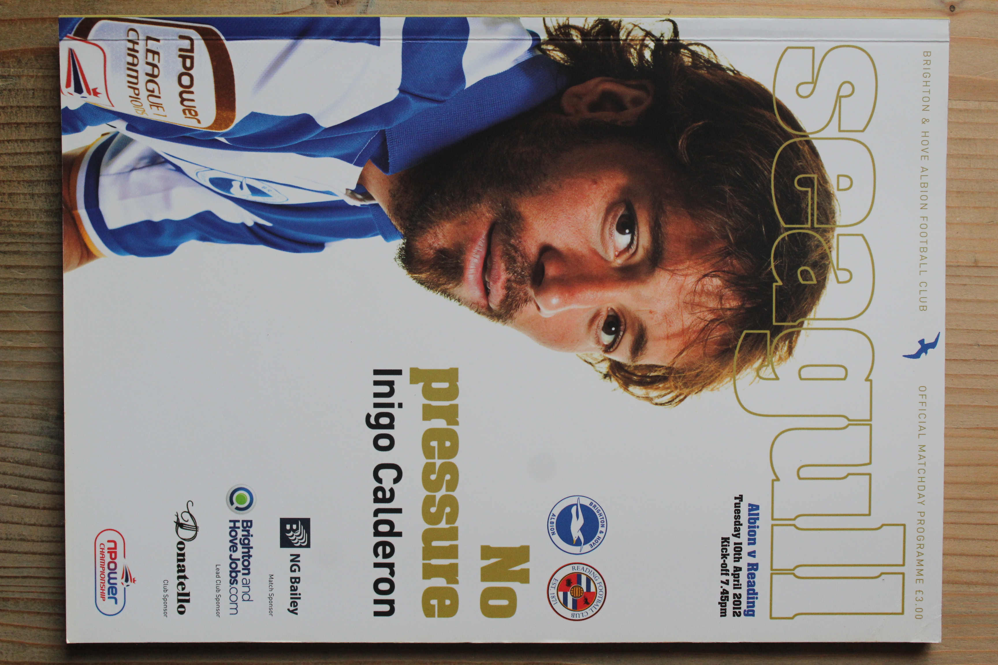 Brighton & Hove Albion FC v Reading FC