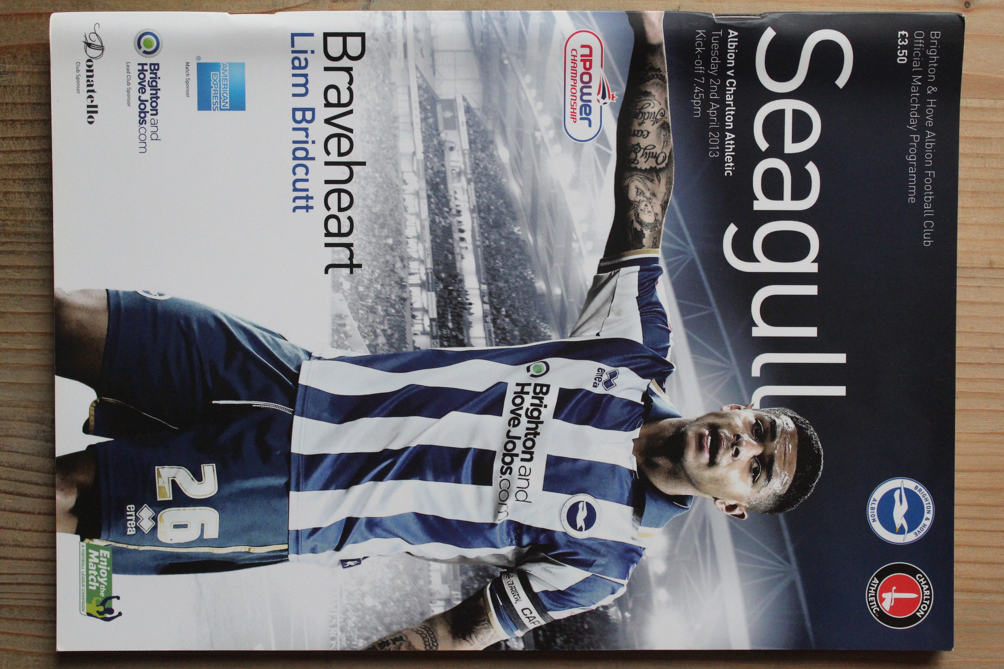 Brighton & Hove Albion FC v Charlton Athletic FC