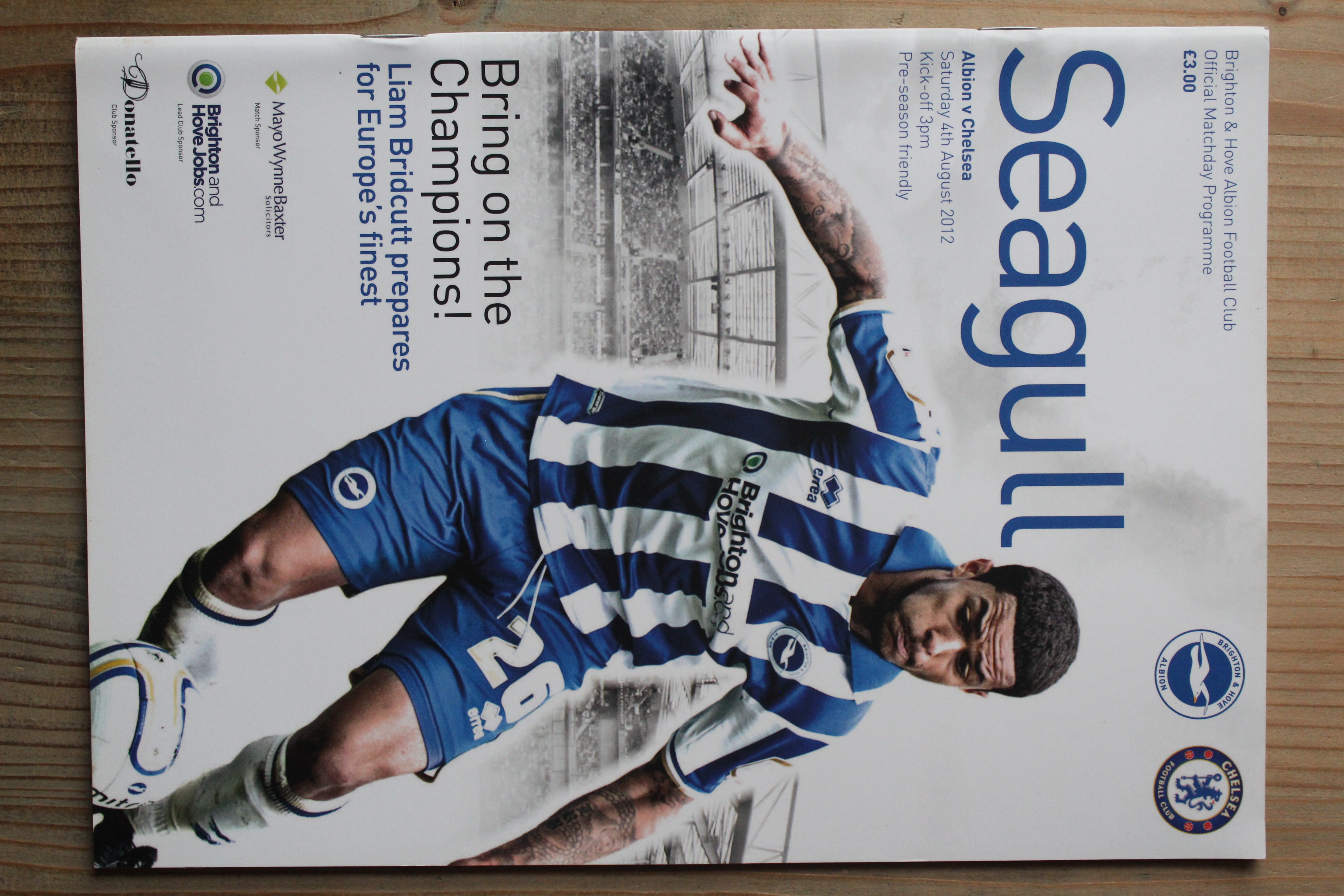 Brighton & Hove Albion FC v Chelsea FC