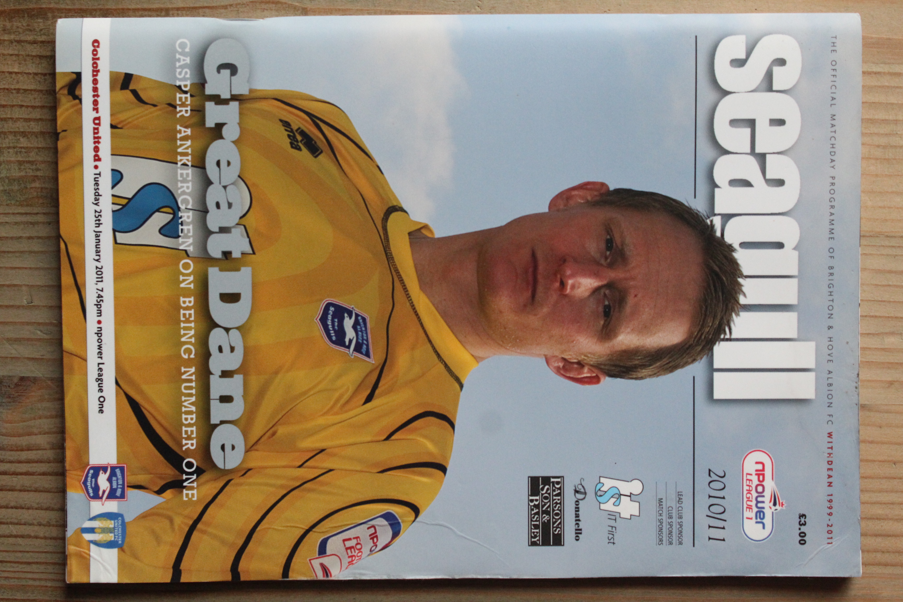 Brighton & Hove Albion FC v Colchester United FC