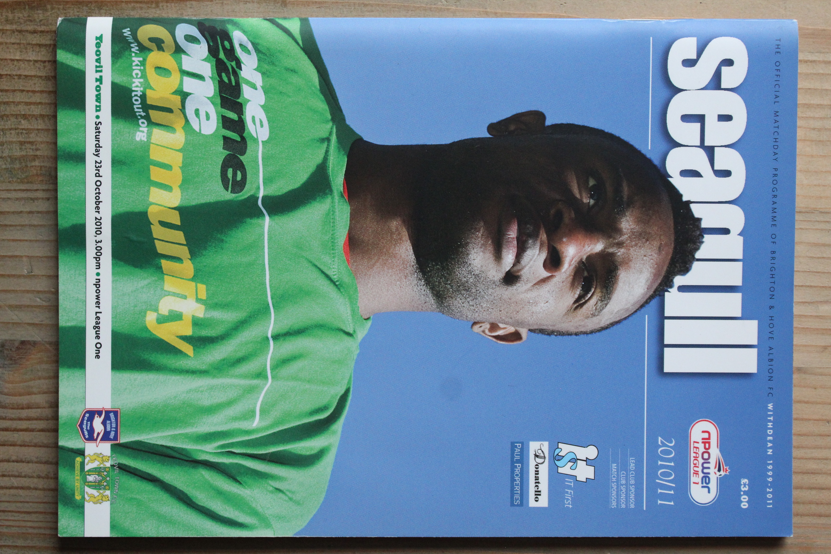 Brighton & Hove Albion FC v Yeovil Town FC