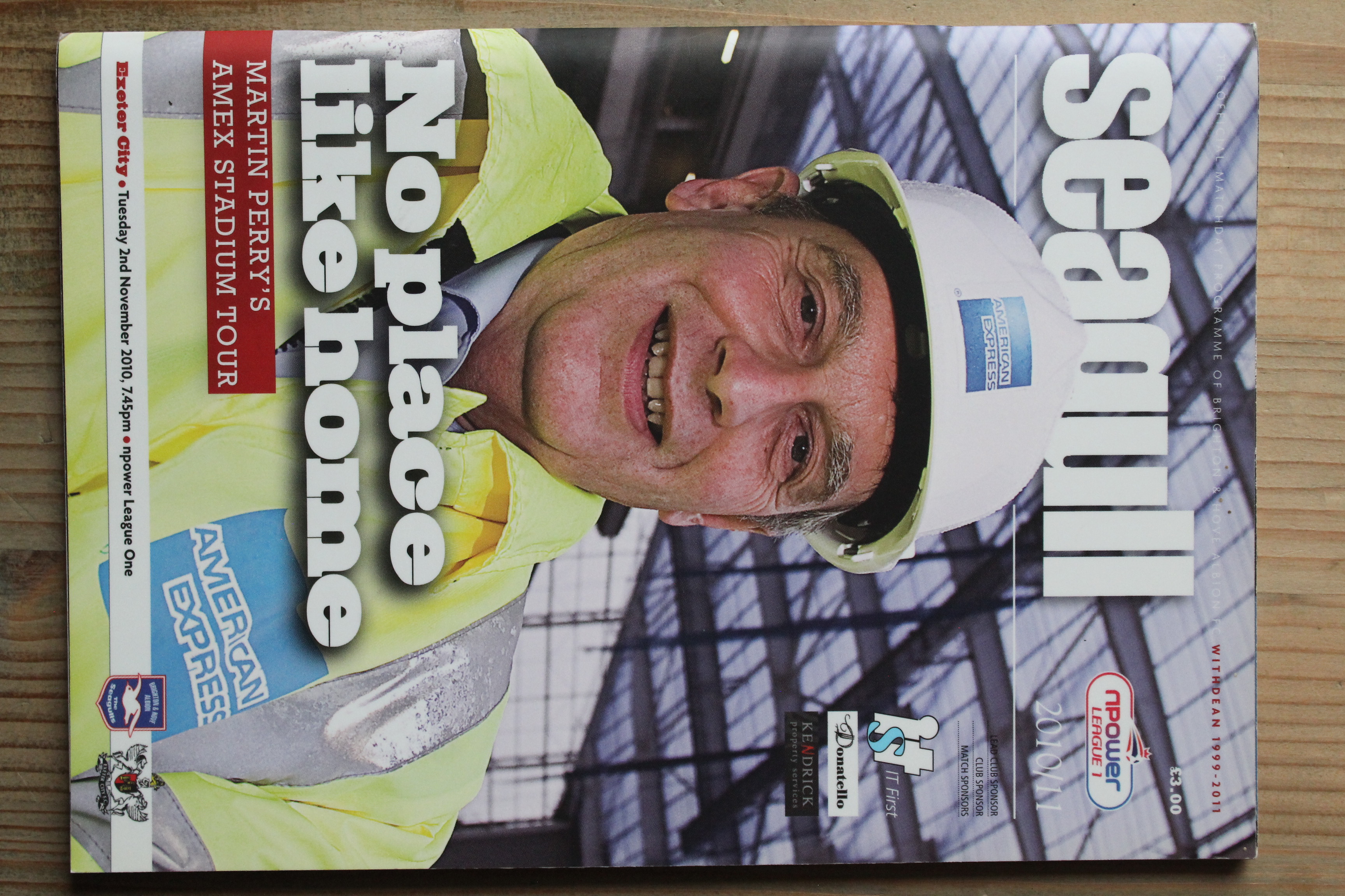 Brighton & Hove Albion FC v Exeter City FC