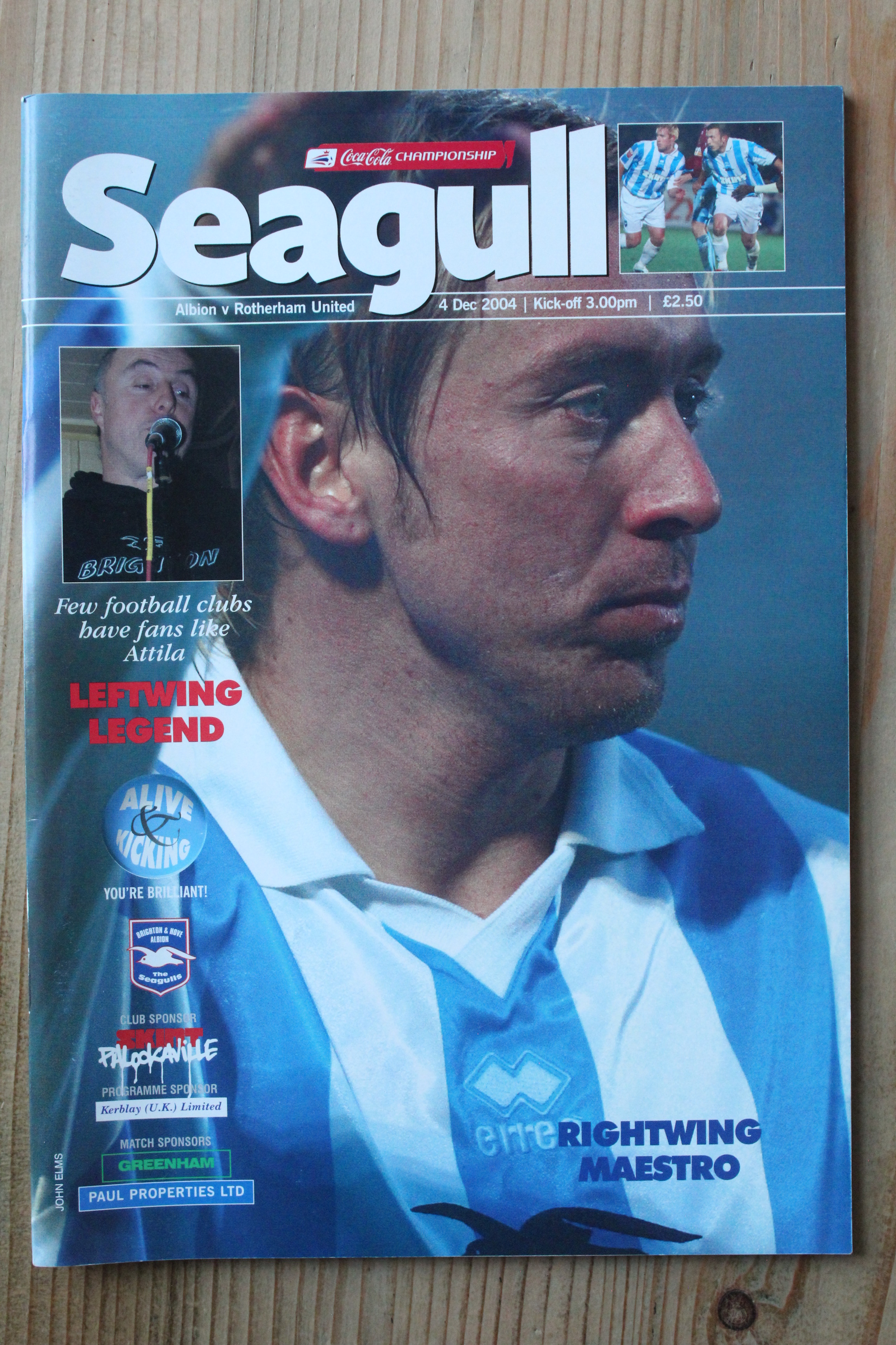 Brighton & Hove Albion FC v Rotherham United FC