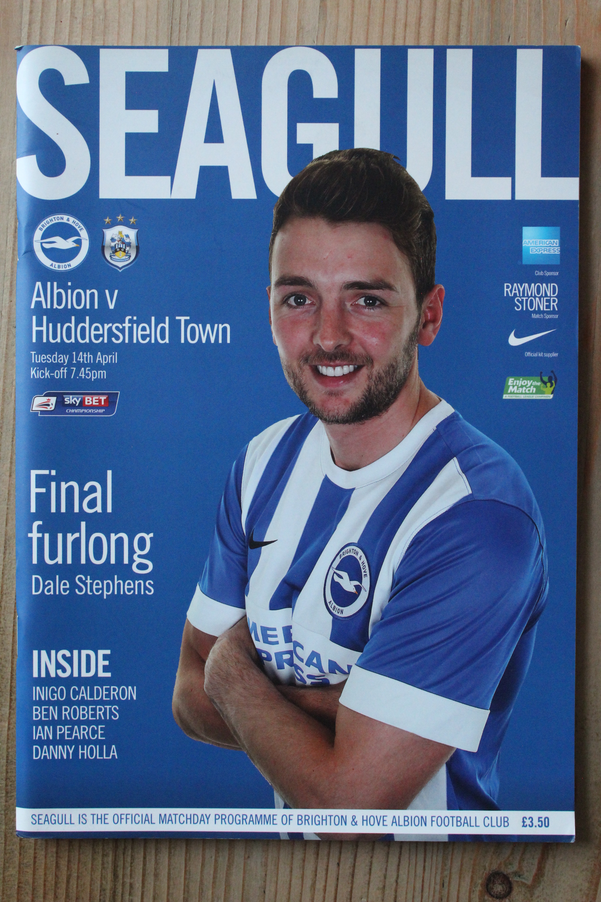 Brighton & Hove Albion FC v Huddersfield Town FC