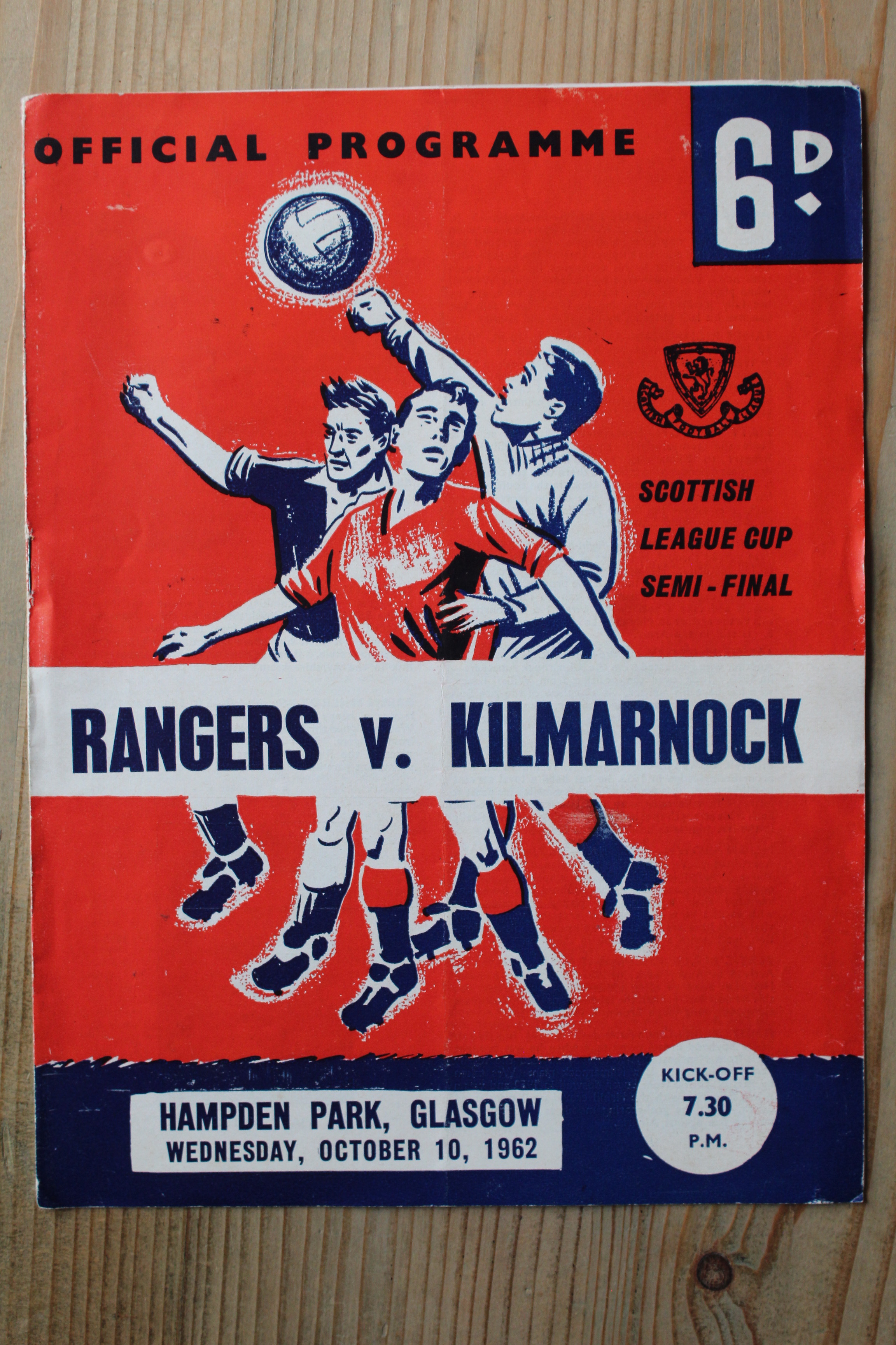 Rangers (Glasgow) FC v Kilmarnock FC