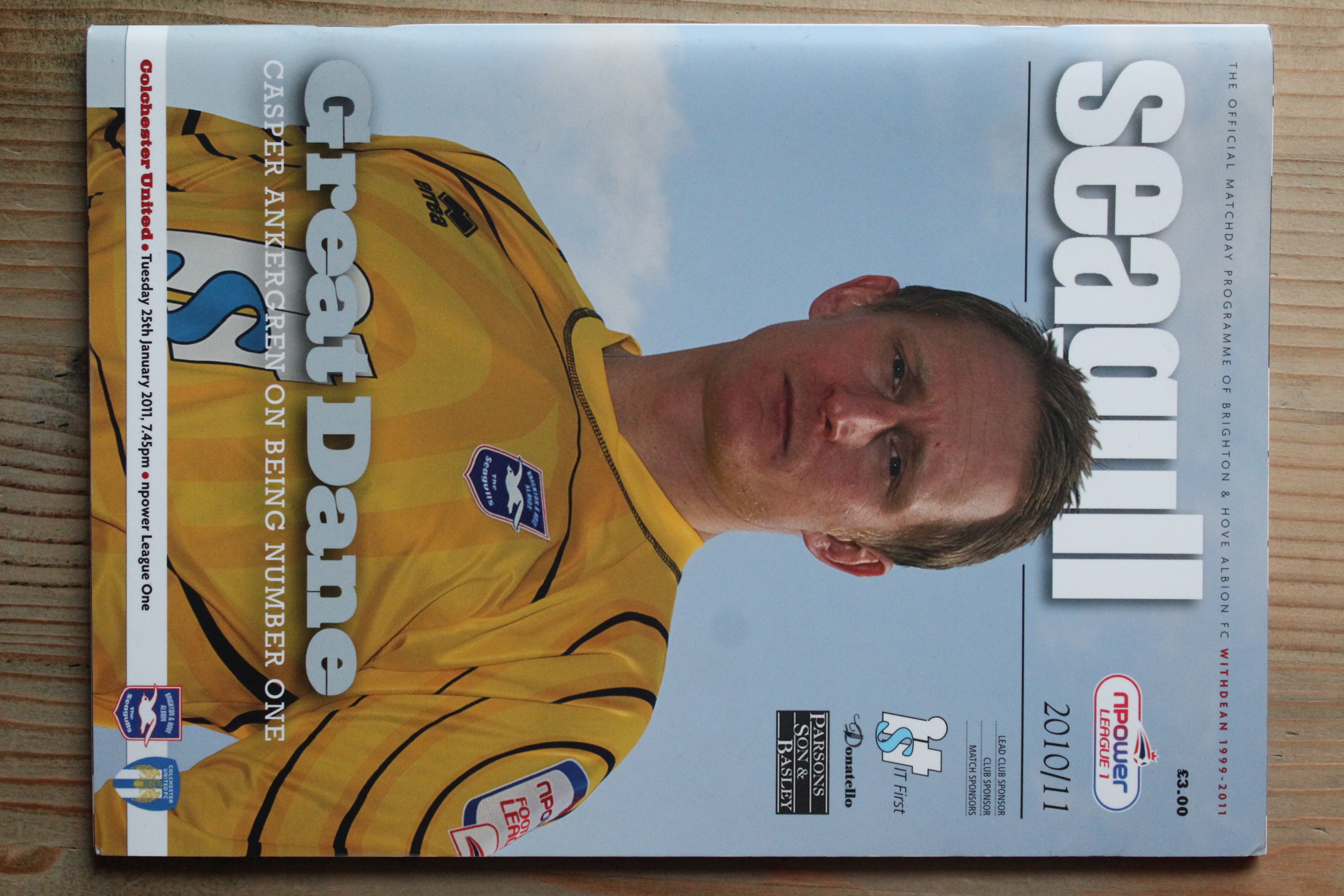 Brighton & Hove Albion FC v Colchester United FC