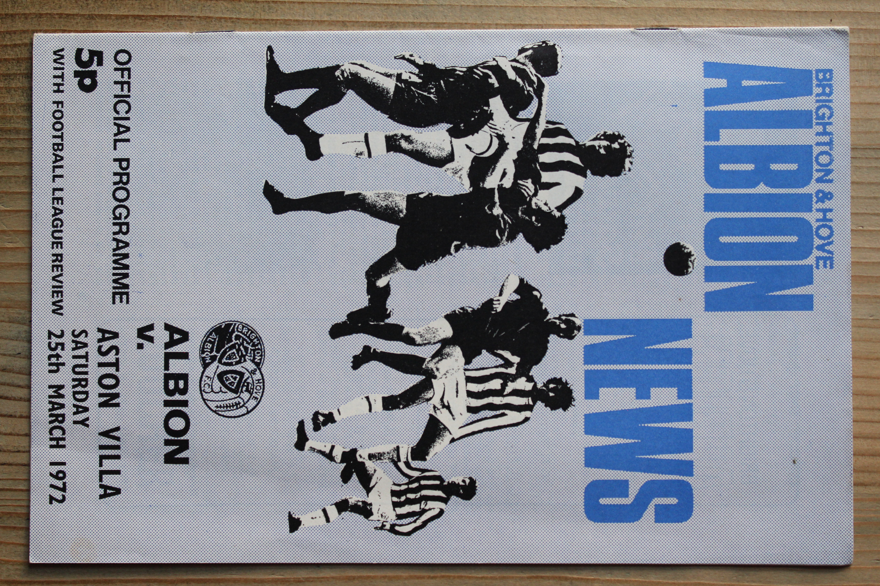 Brighton & Hove Albion FC v Aston Villa FC