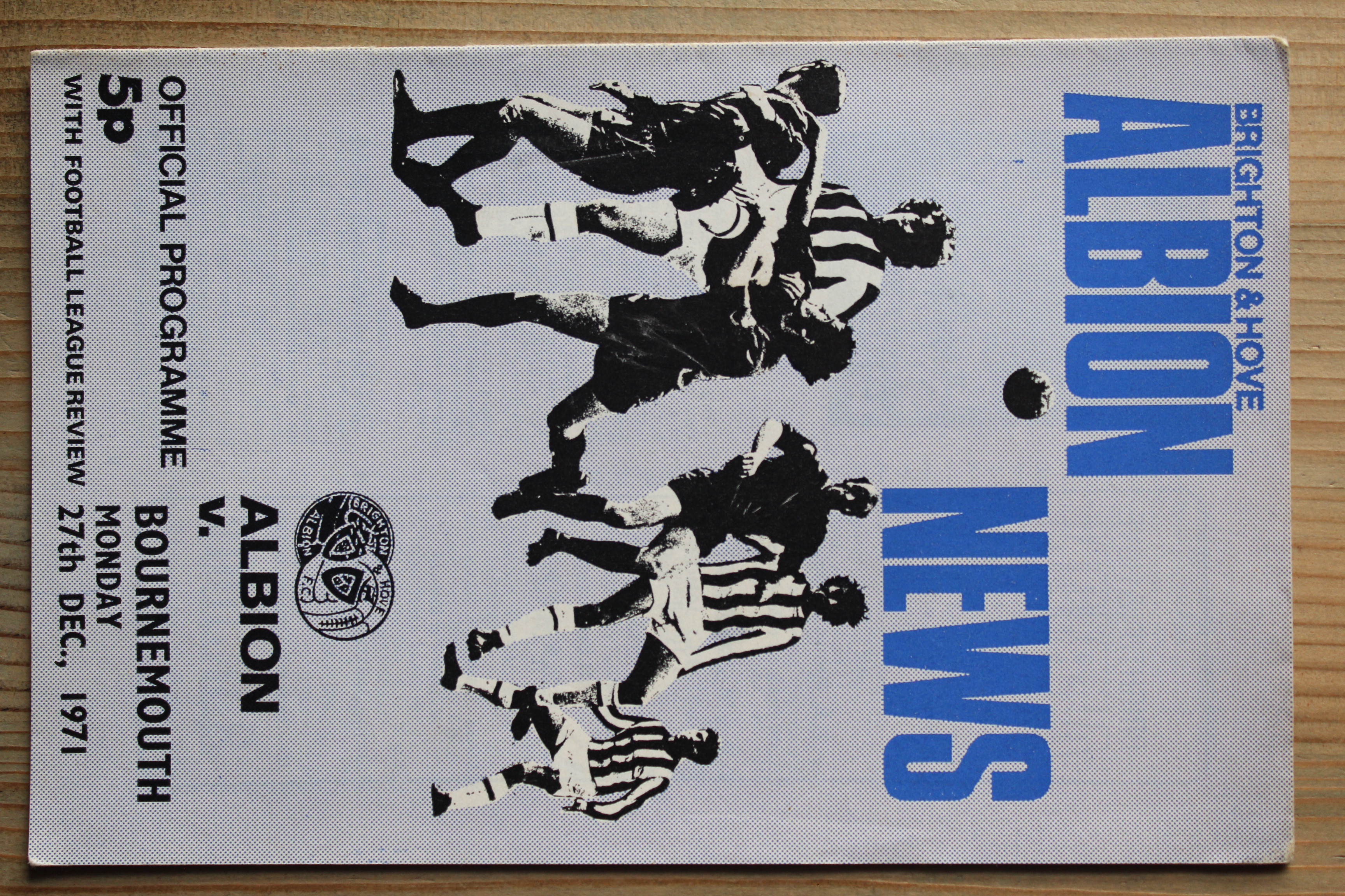 Brighton & Hove Albion FC v Bournemouth & Boscombe