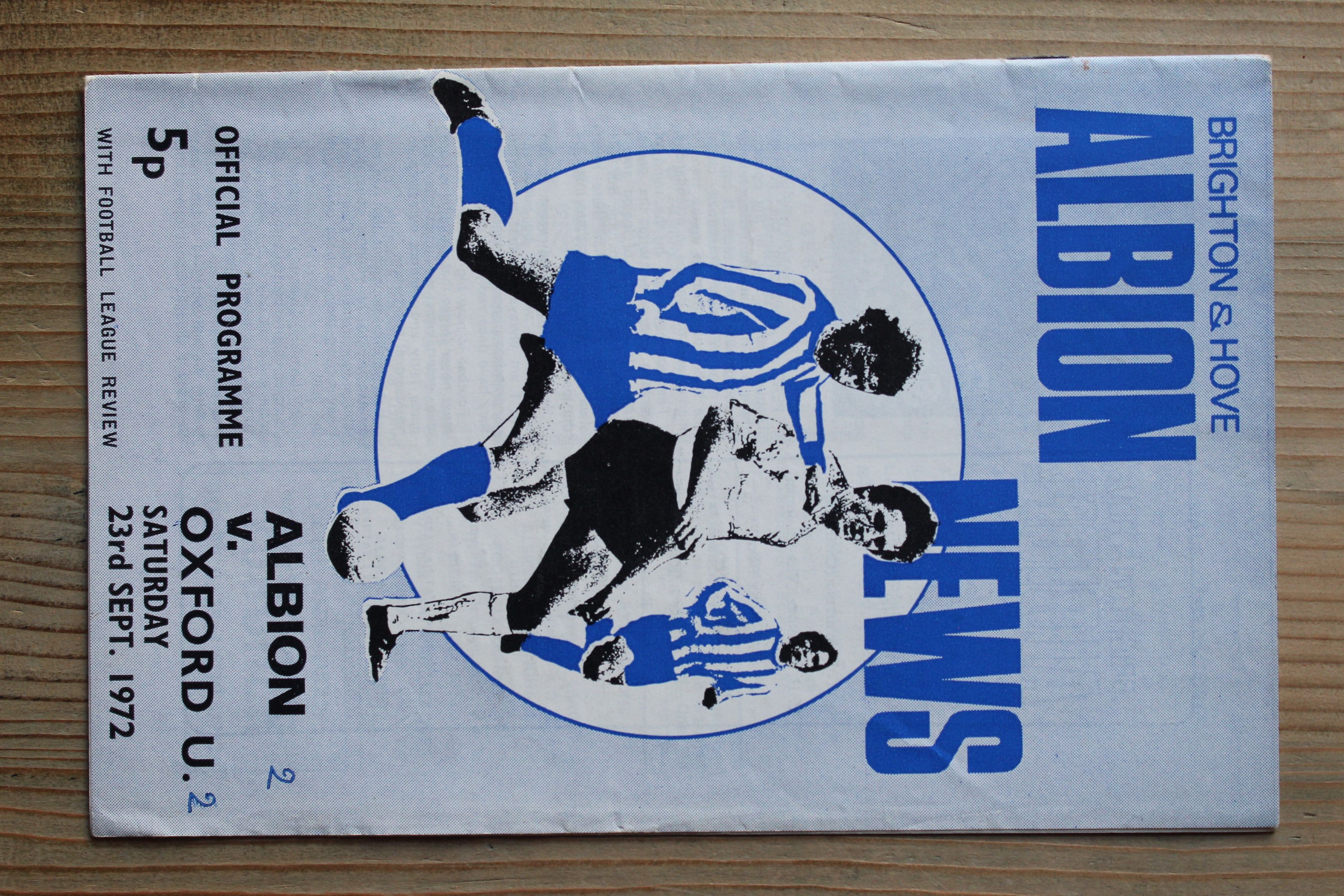 Brighton & Hove Albion FC v Oxford United FC