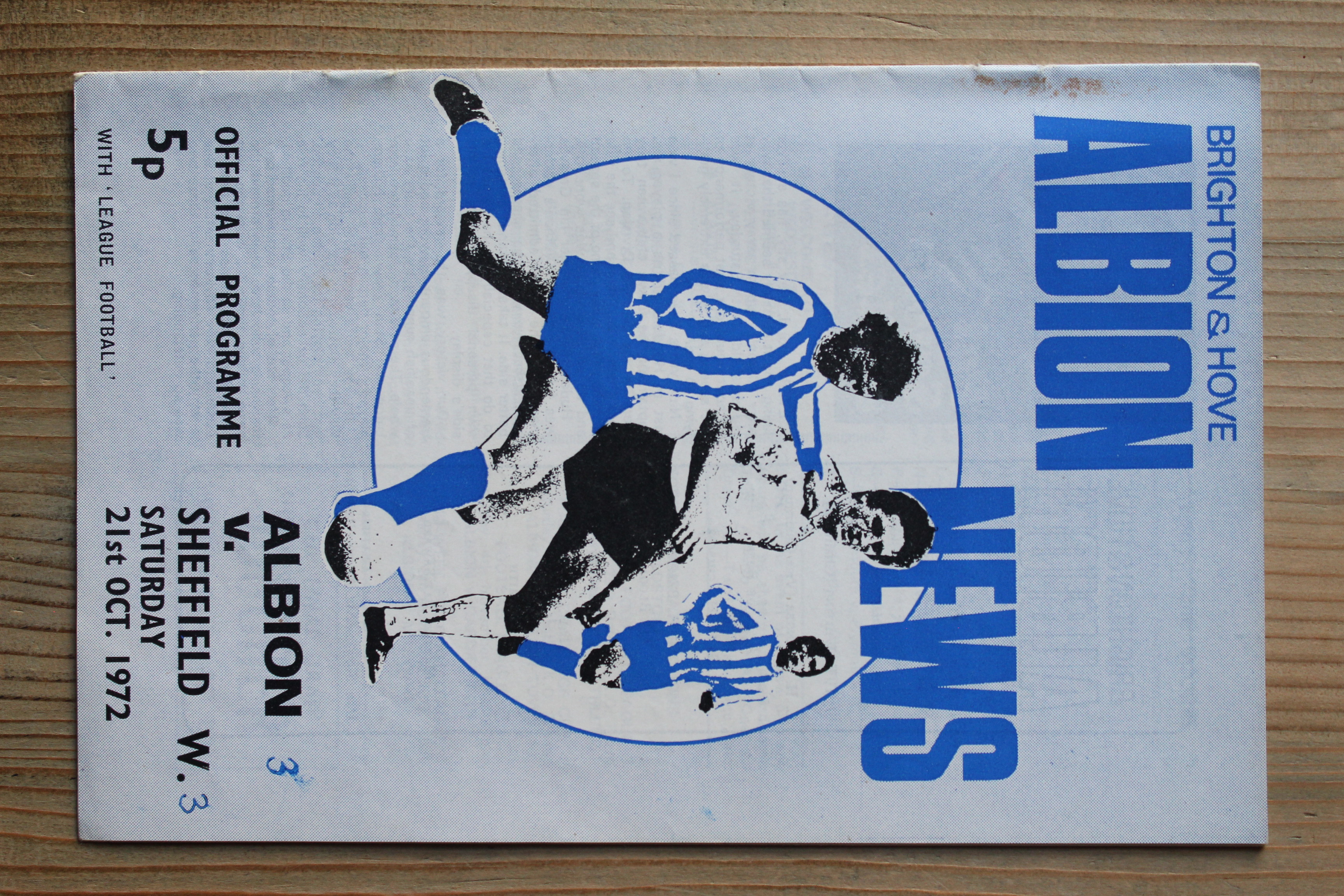 Brighton & Hove Albion FC v Sheffield Wednesday FC 