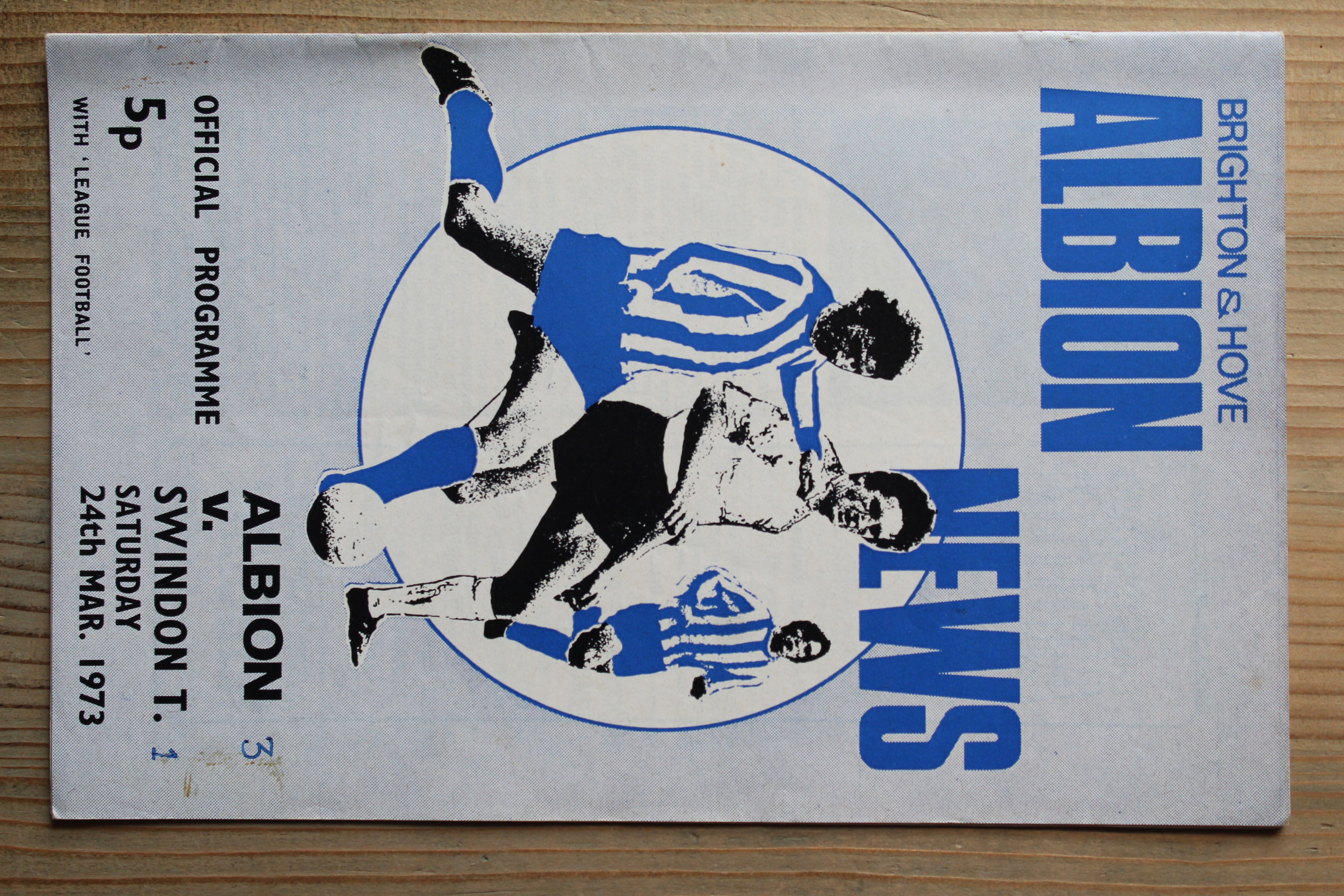 Brighton & Hove Albion FC v Swindon Town FC