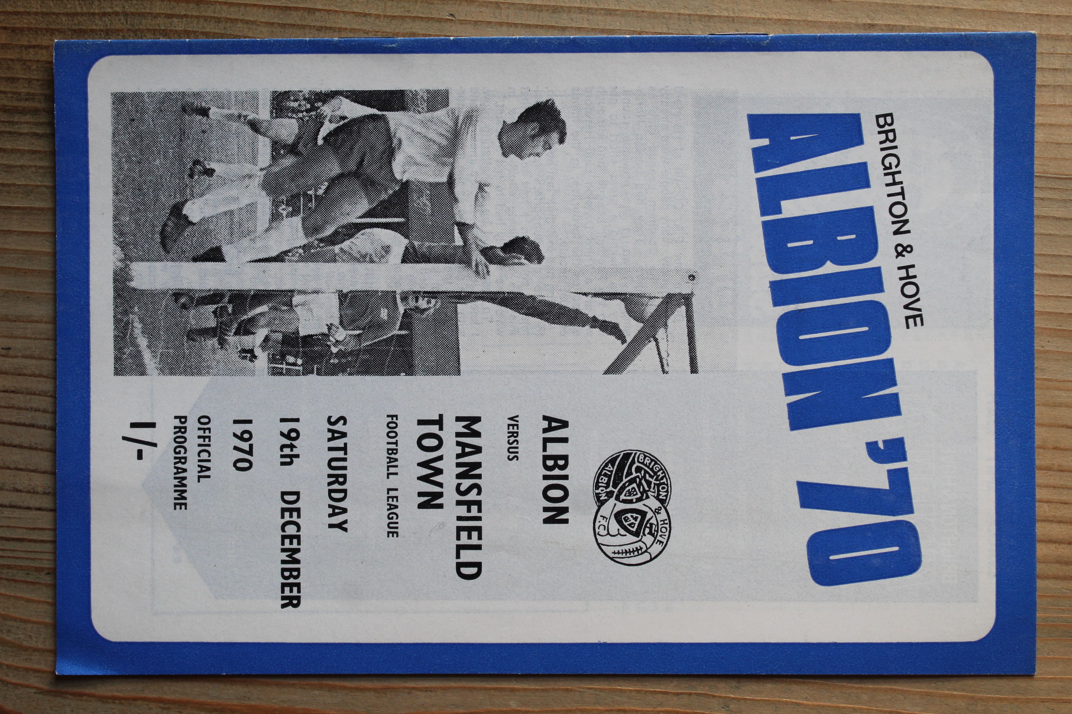 Brighton & Hove Albion FC v Mansfield Town FC