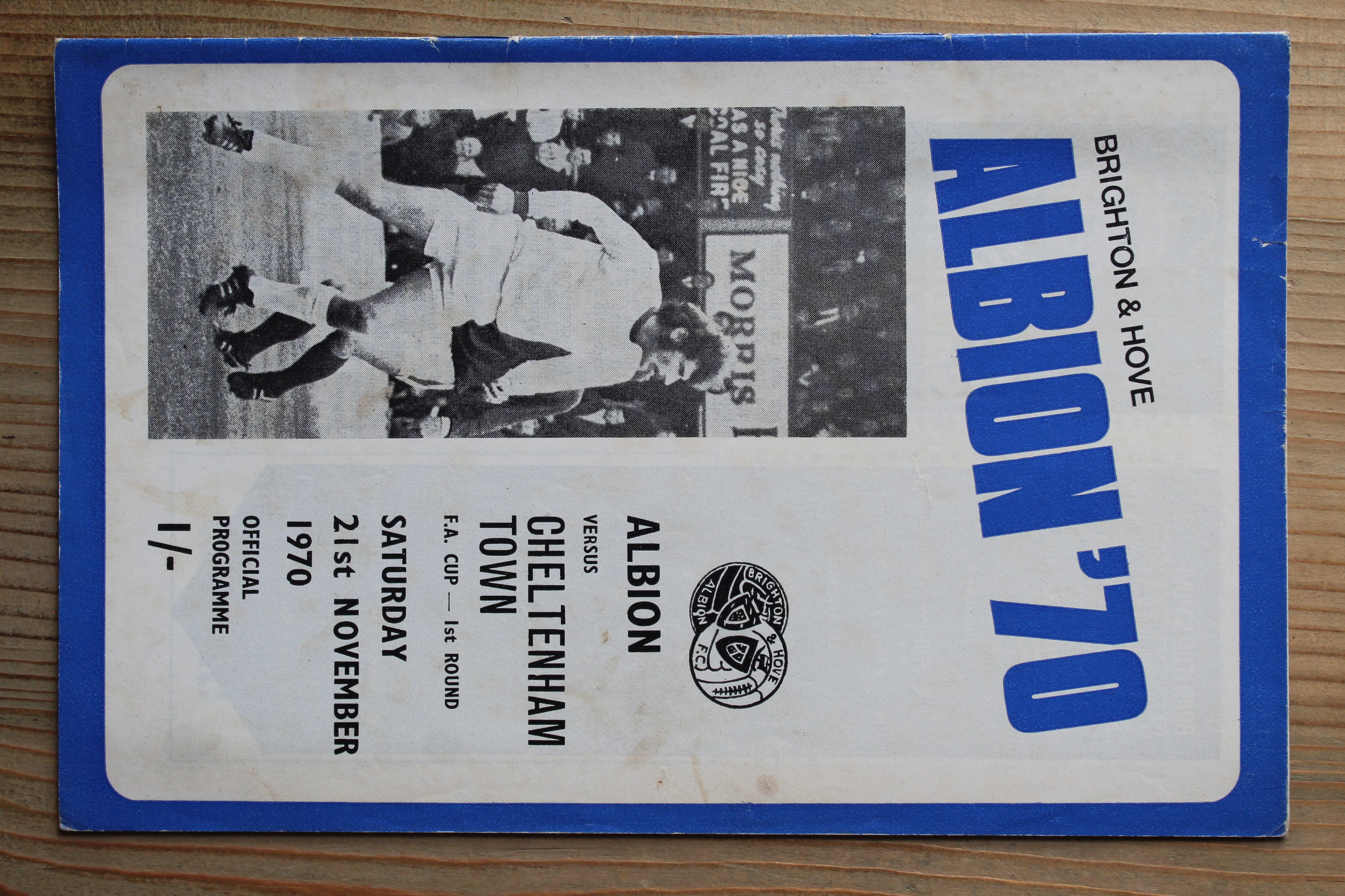 Brighton & Hove Albion FC v Cheltenham Town FC