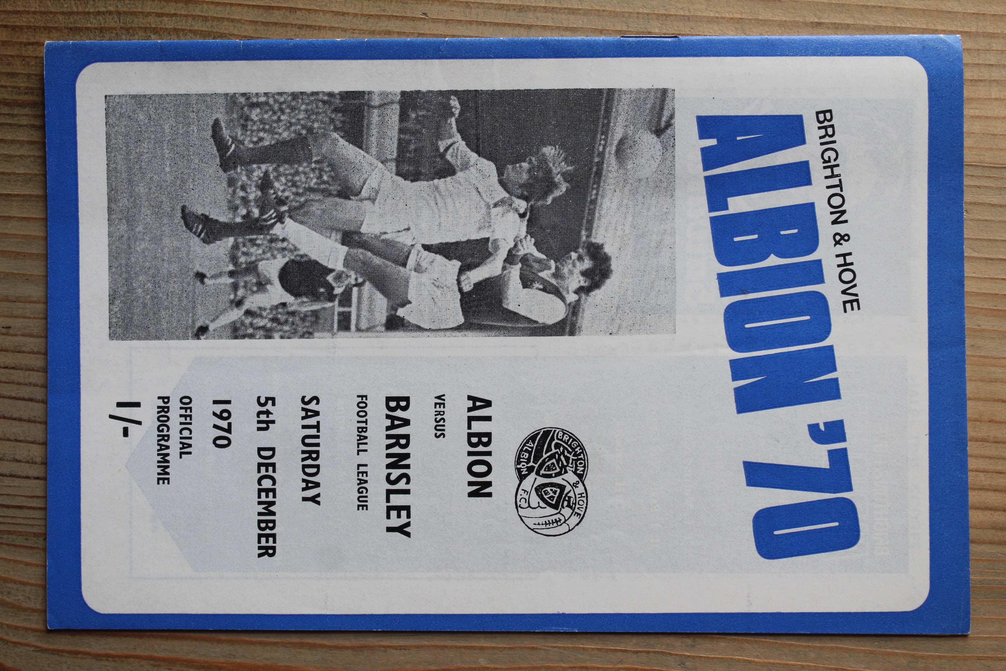 Brighton & Hove Albion FC v Barnsley FC