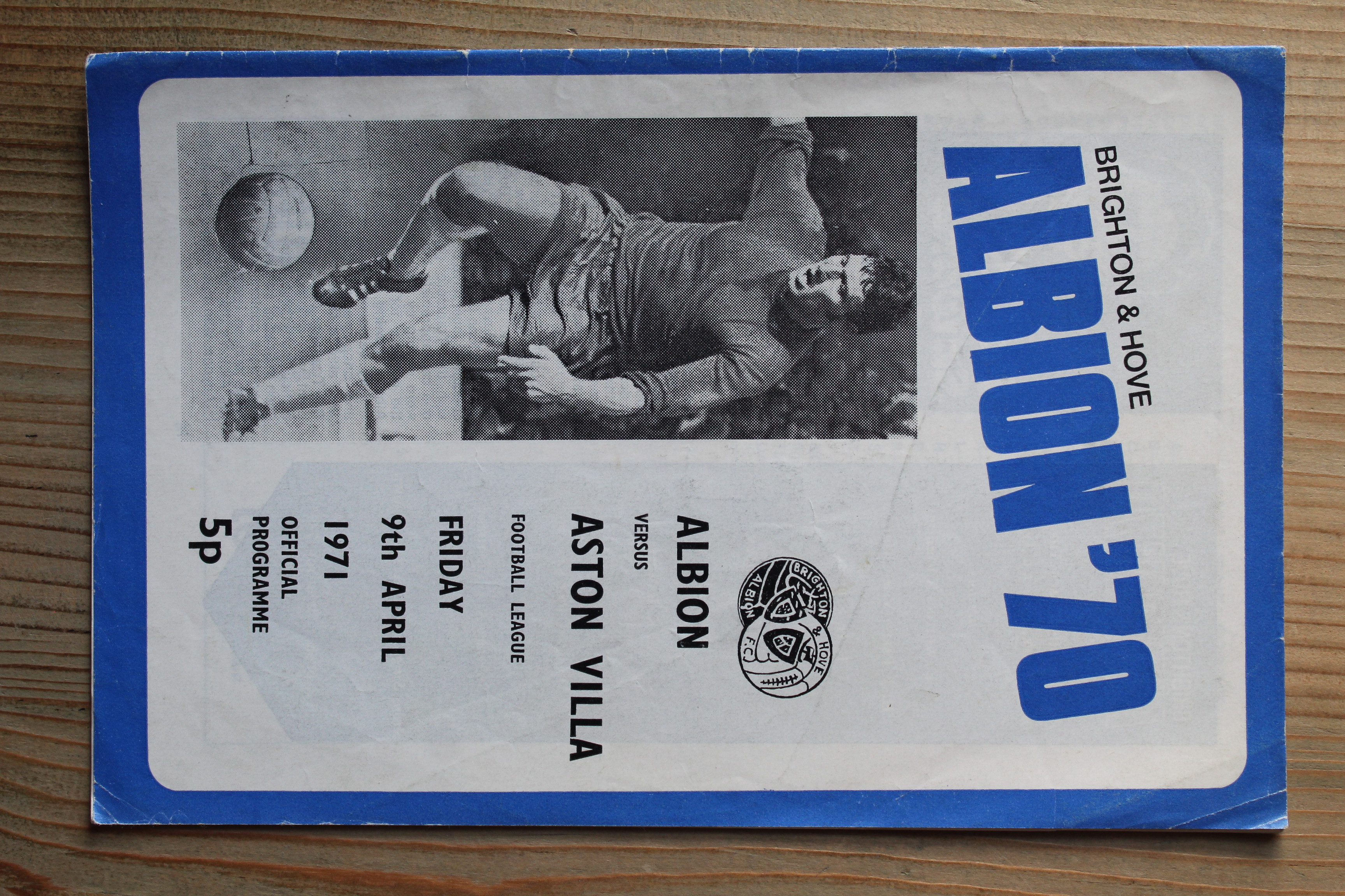 Brighton & Hove Albion FC v Aston Villa FC