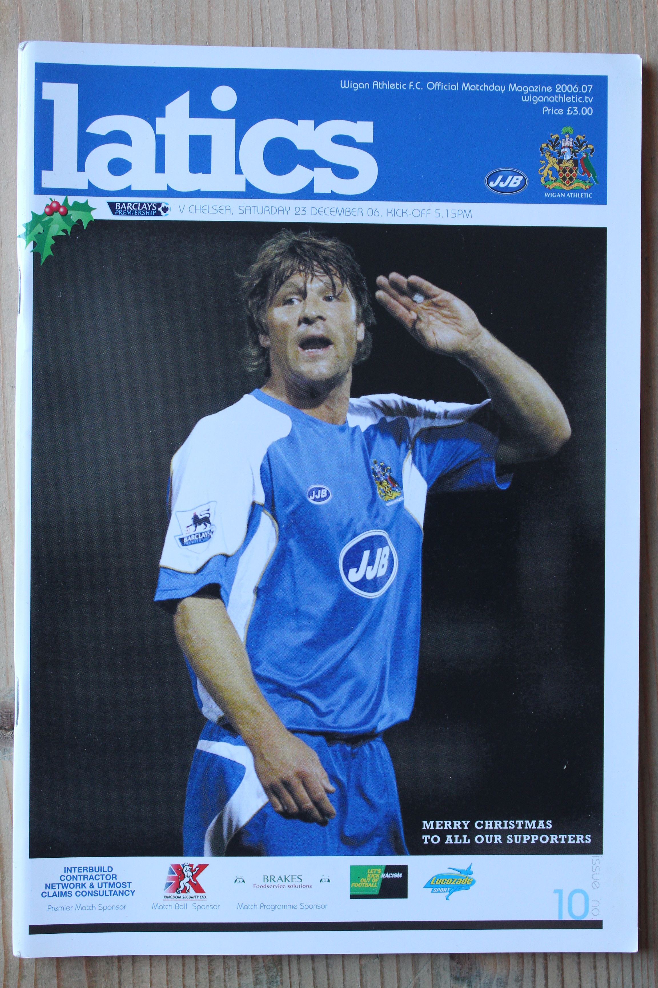 Wigan Athletic FC v Chelsea FC