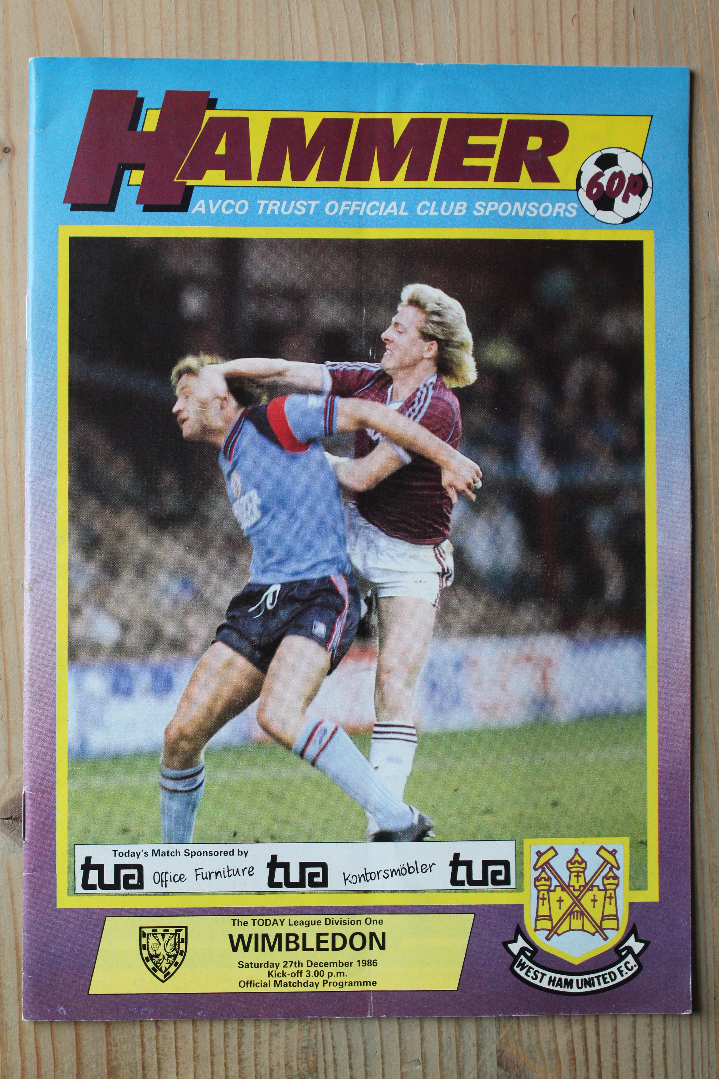 West Ham United FC v Wimbledon
