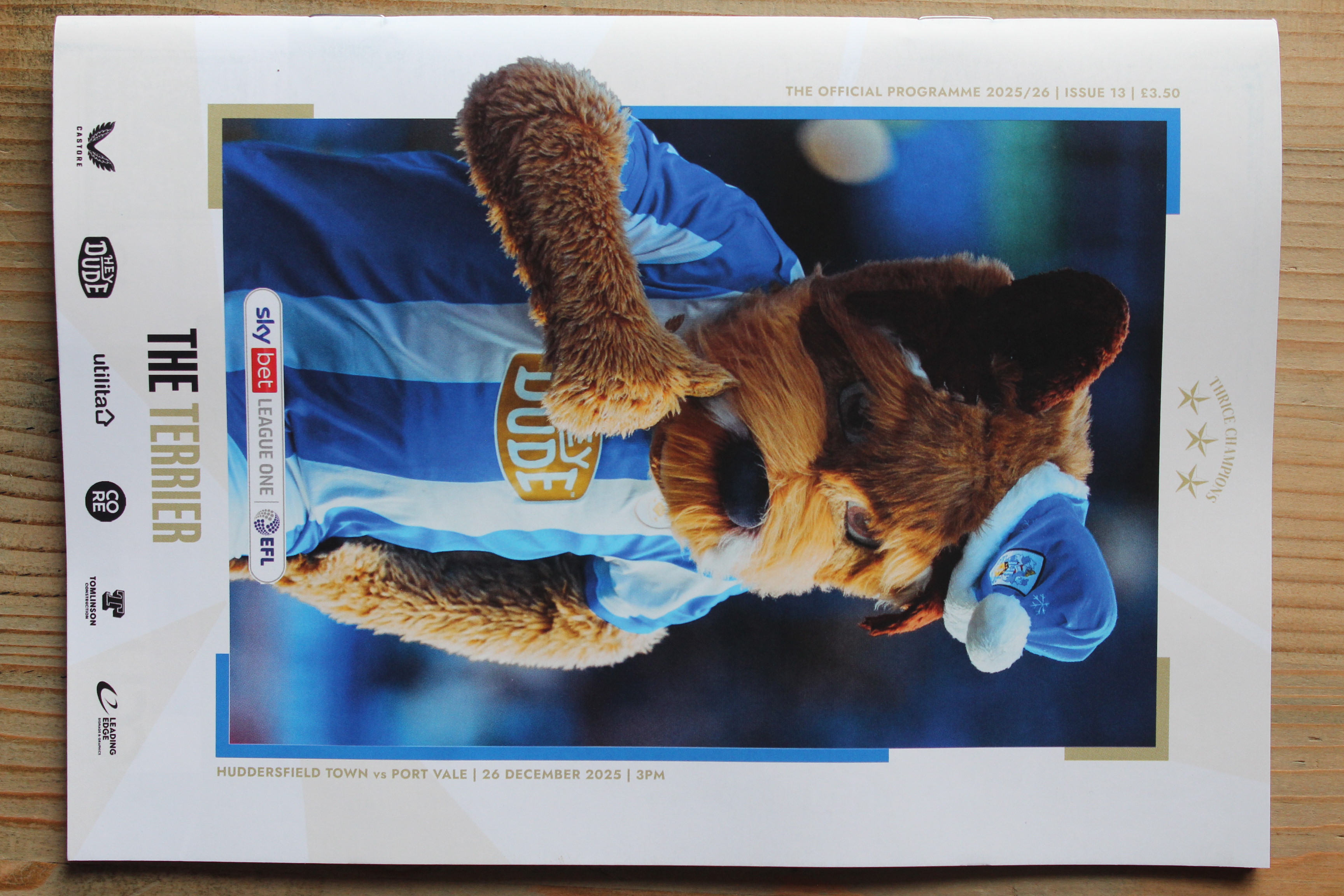 Huddersfield Town FC v Port Vale FC