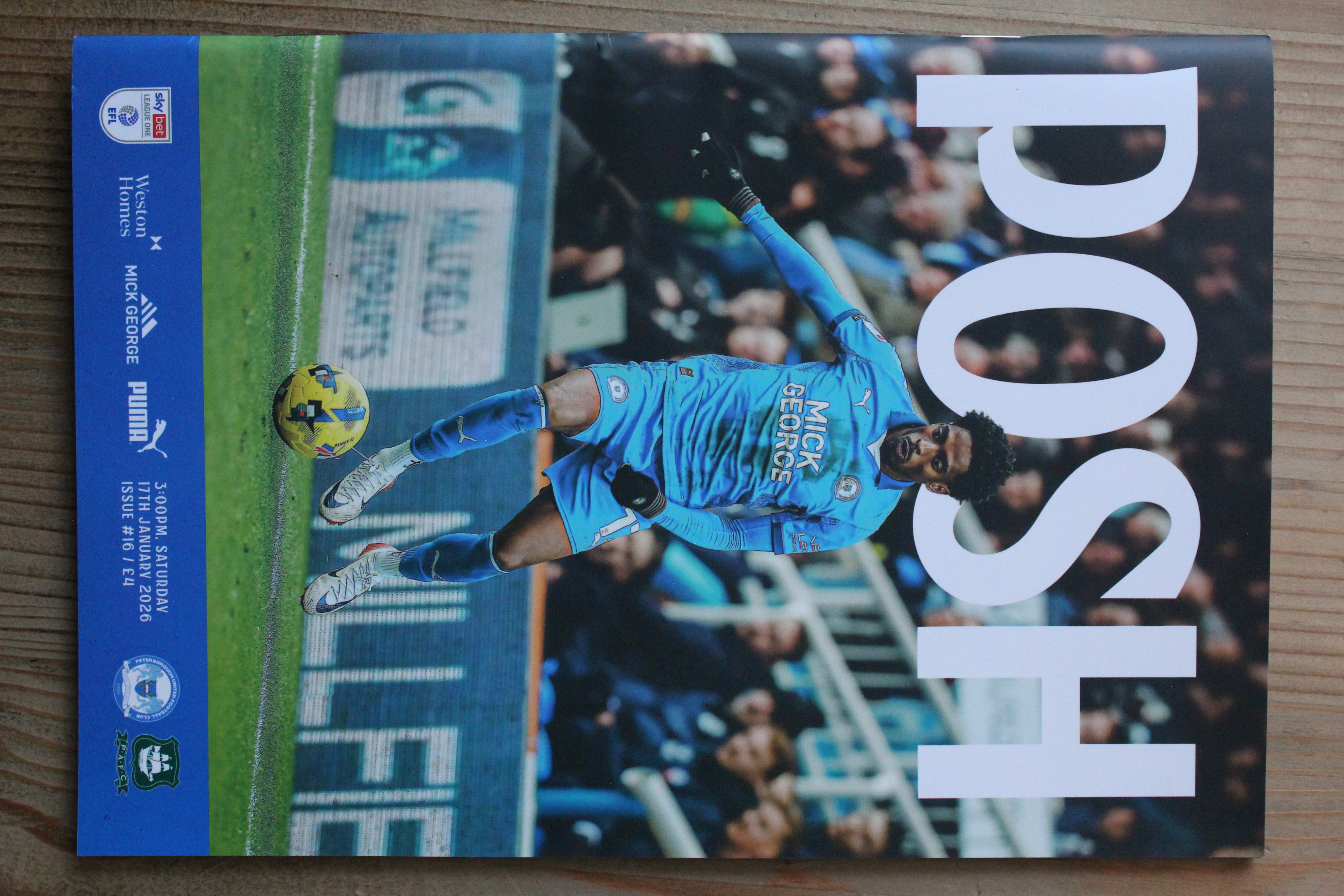 Peterborough United FC v Plymouth Argyle FC