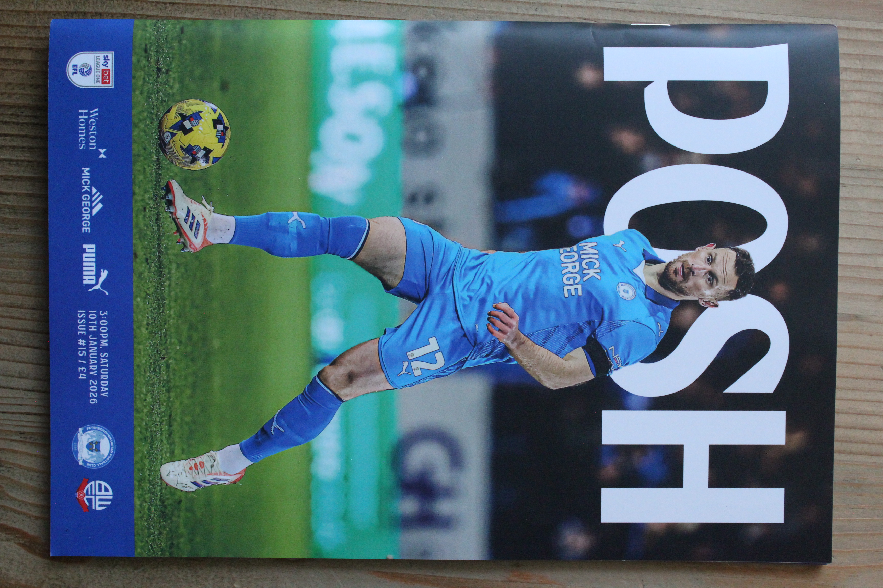 Peterborough United FC v Bolton Wanderers FC