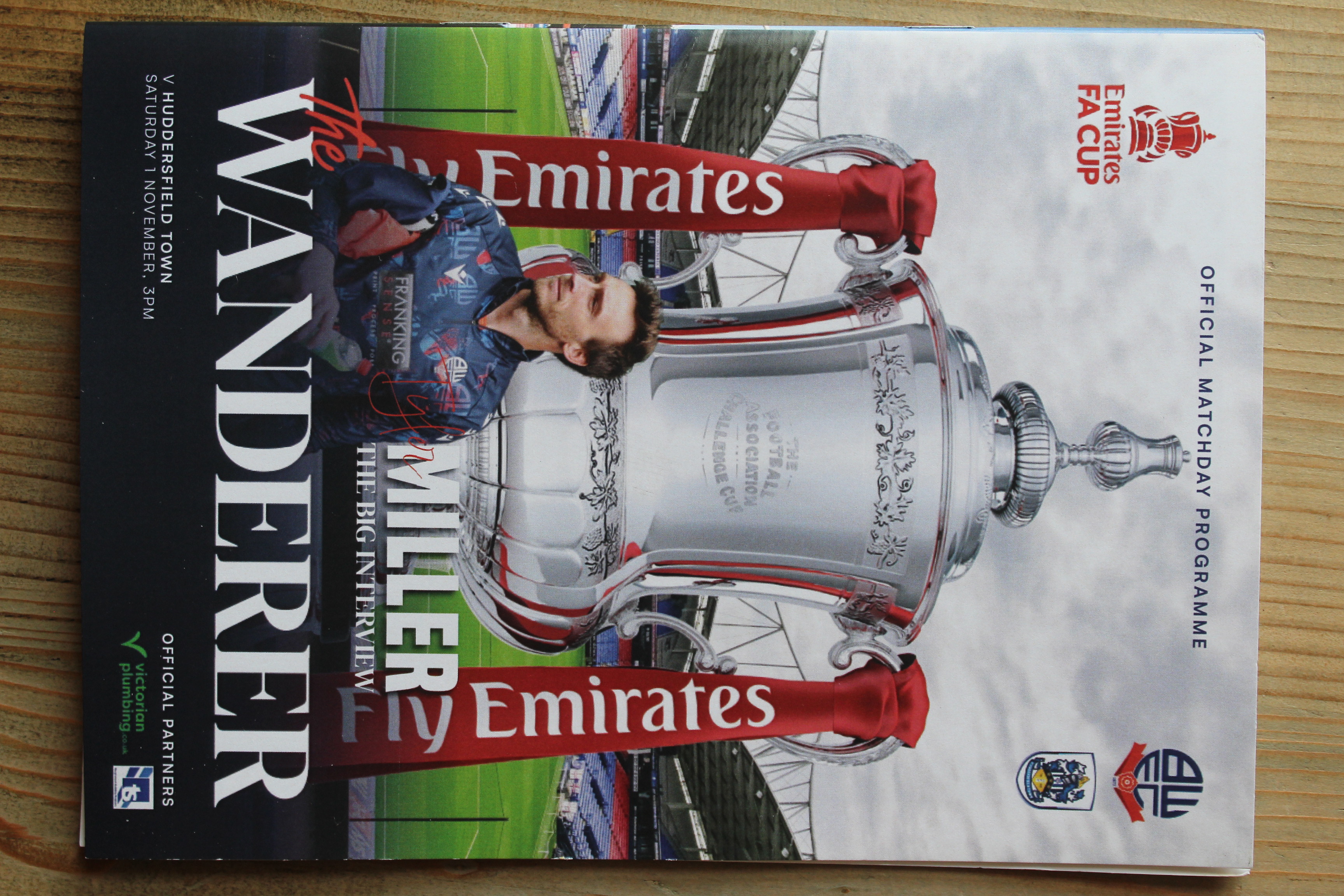 Bolton Wanderers FC v Huddersfield Town FC