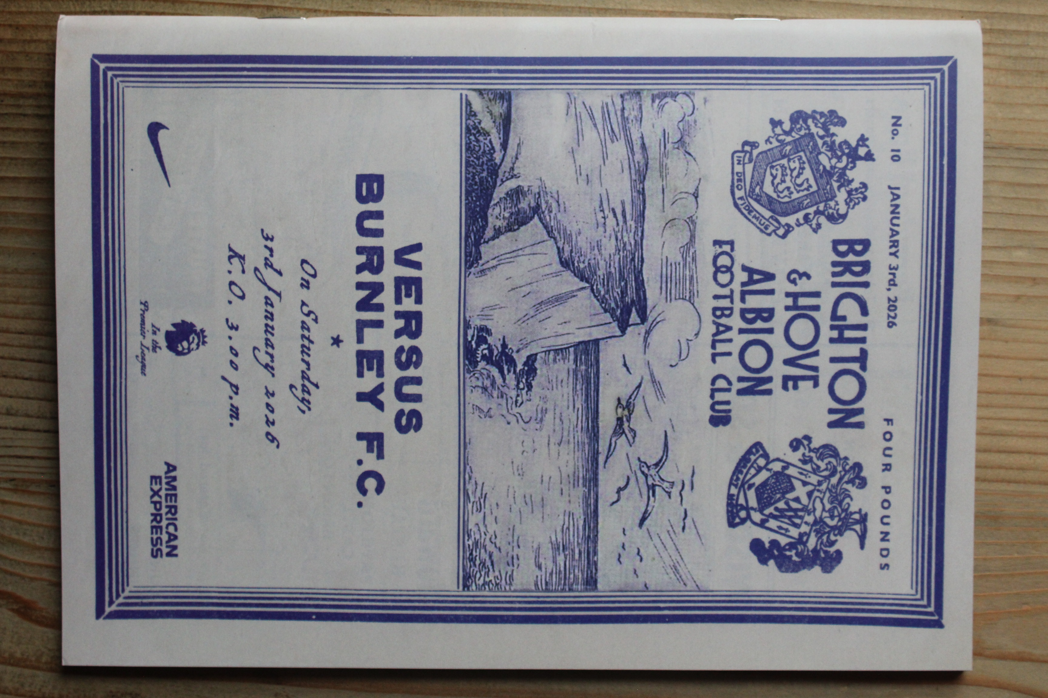 Brighton & Hove Albion FC v Burnley FC