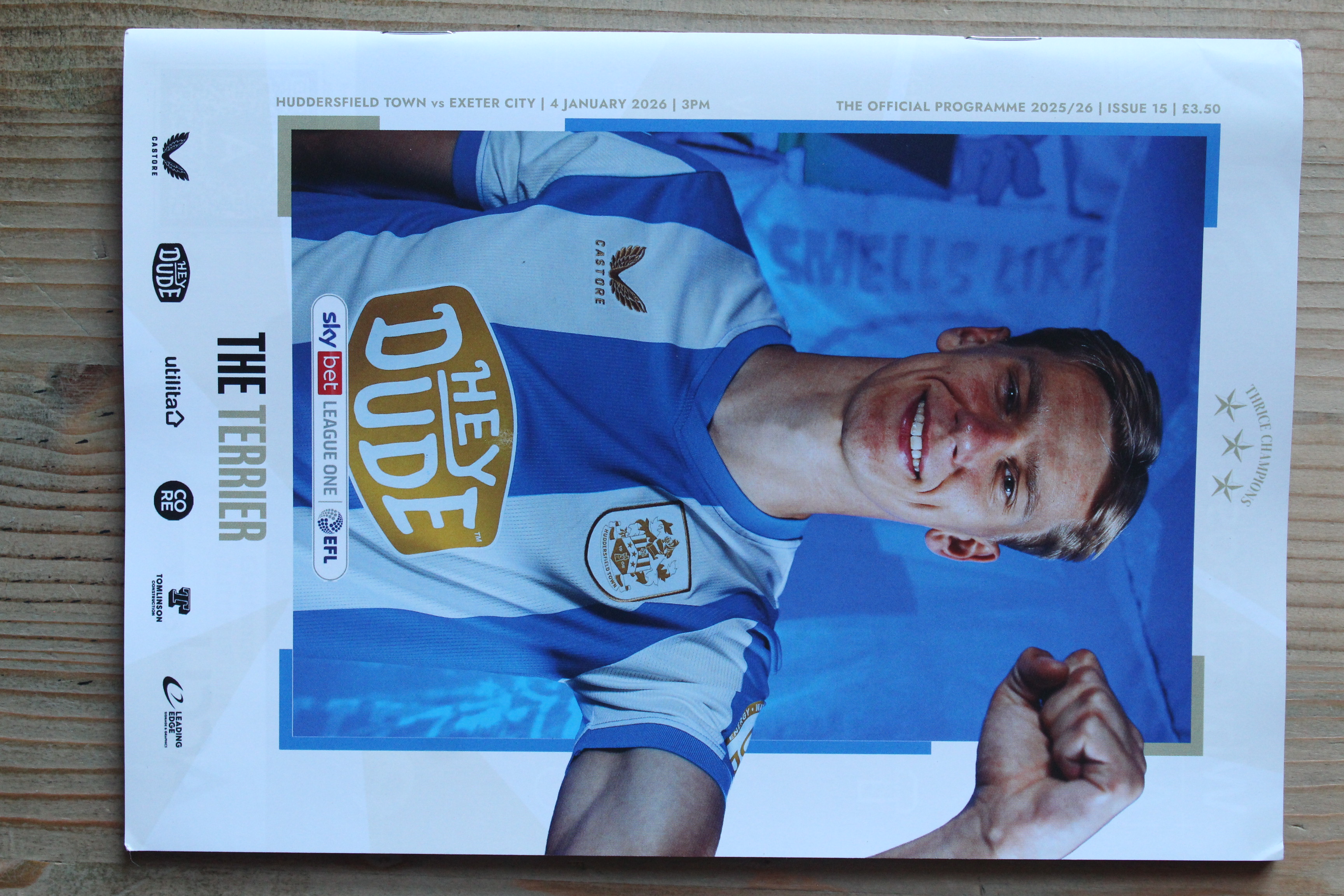 Huddersfield Town FC v Exeter City FC