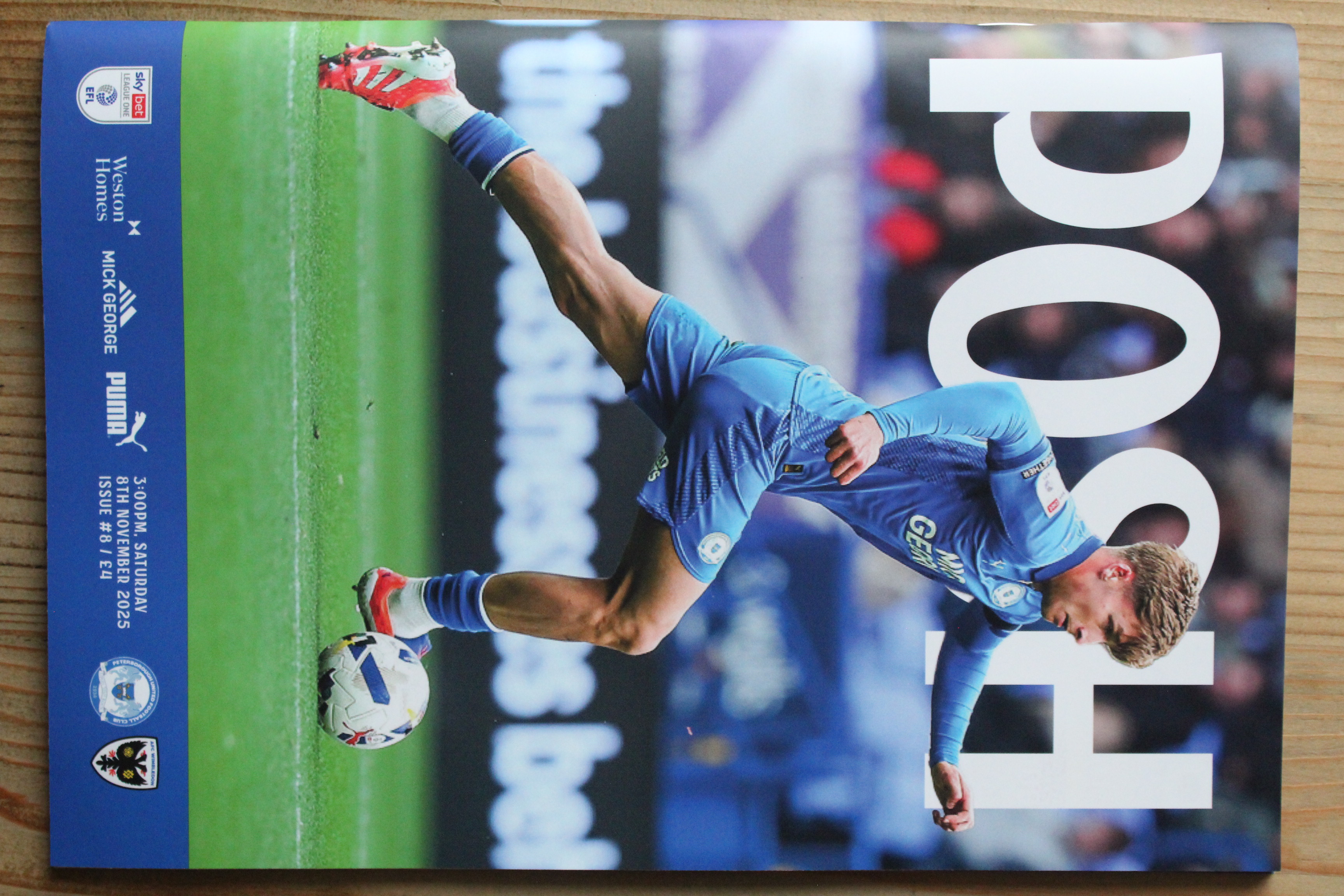 Peterborough United FC v AFC Wimbledon FC