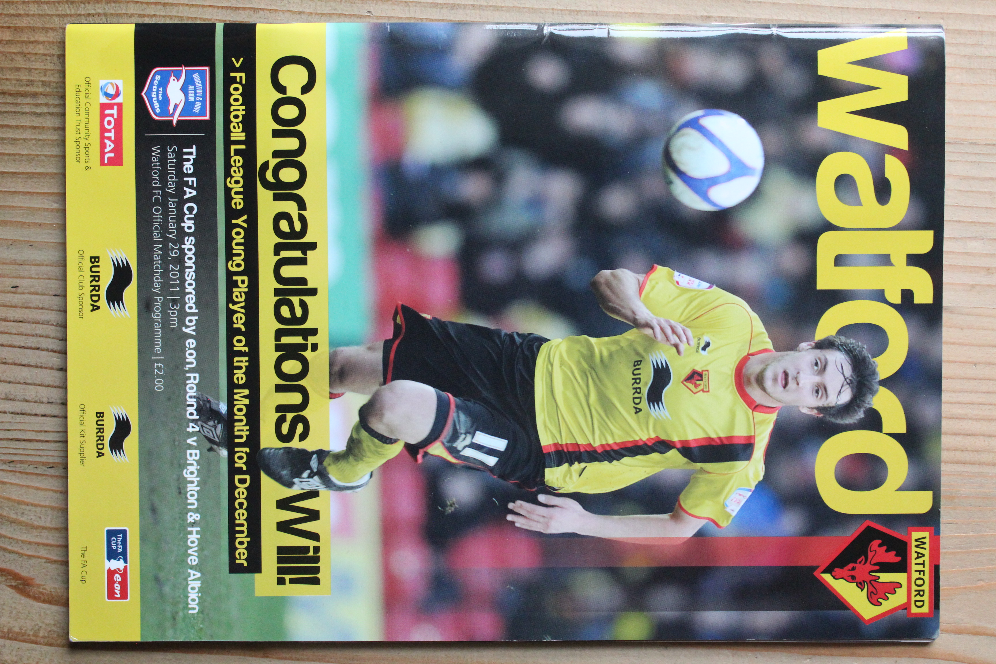 Watford FC v Brighton & Hove Albion FC