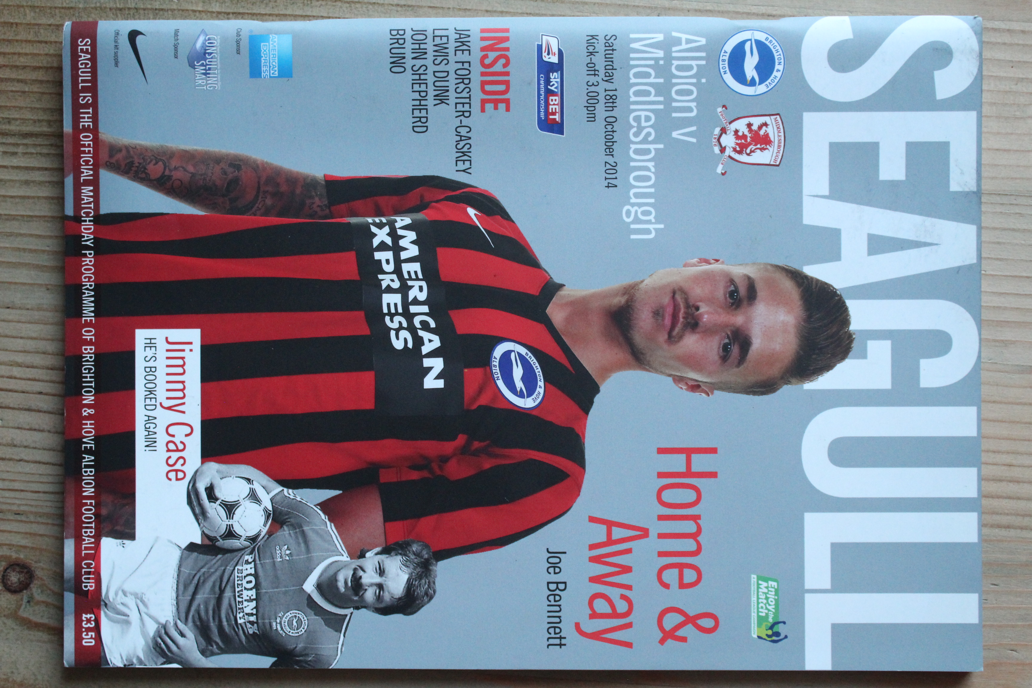 Brighton & Hove Albion FC v Middlesbrough FC