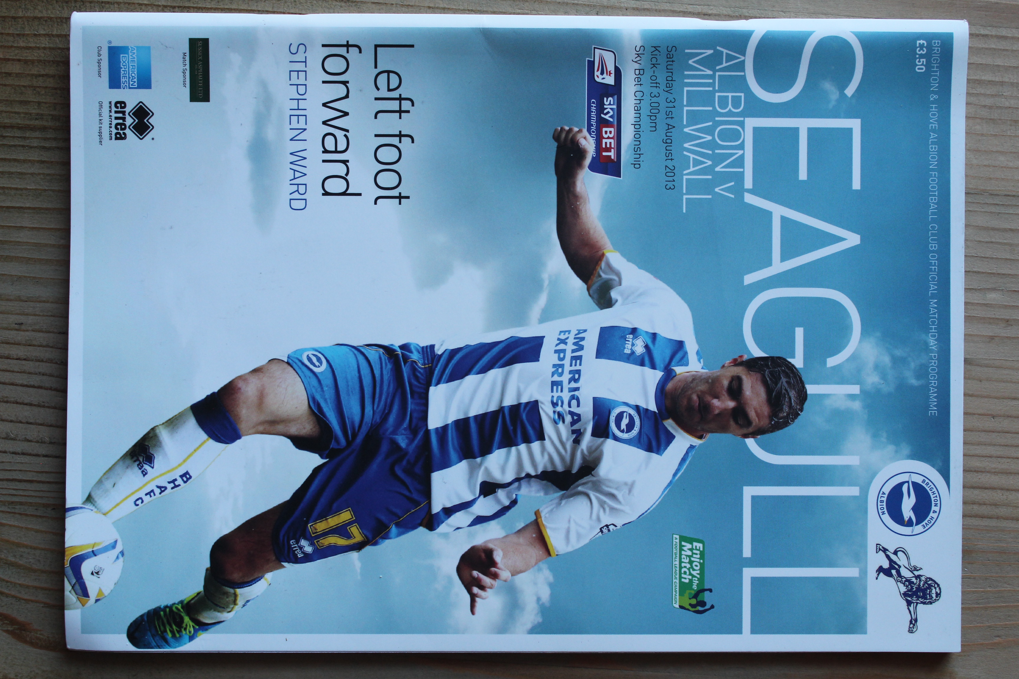Brighton & Hove Albion FC v Millwall FC