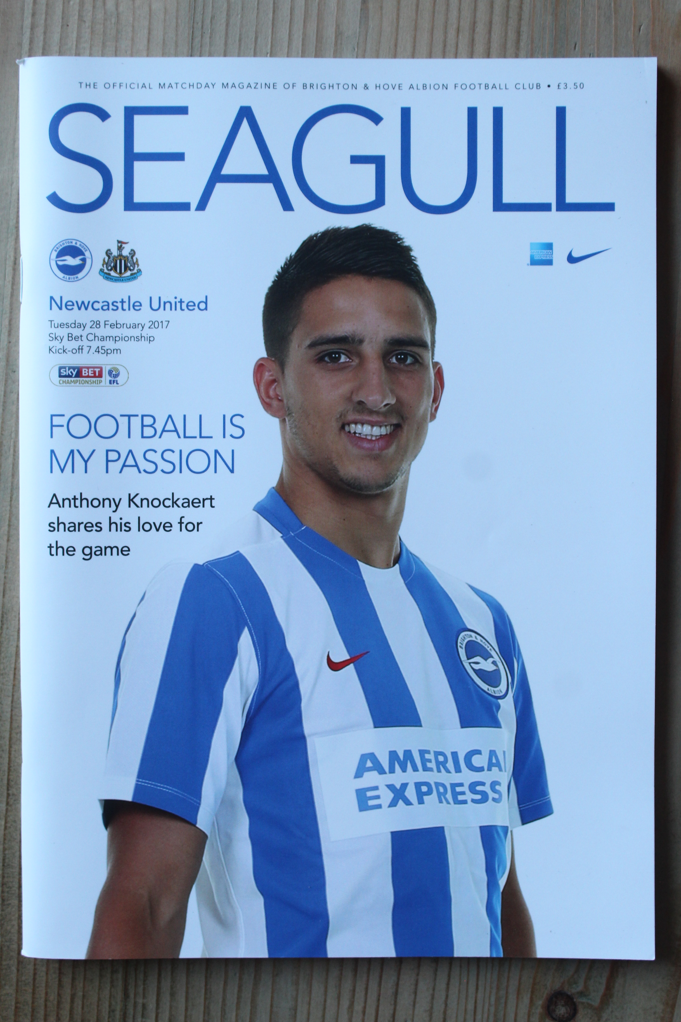 Brighton & Hove Albion FC v Newcastle United FC