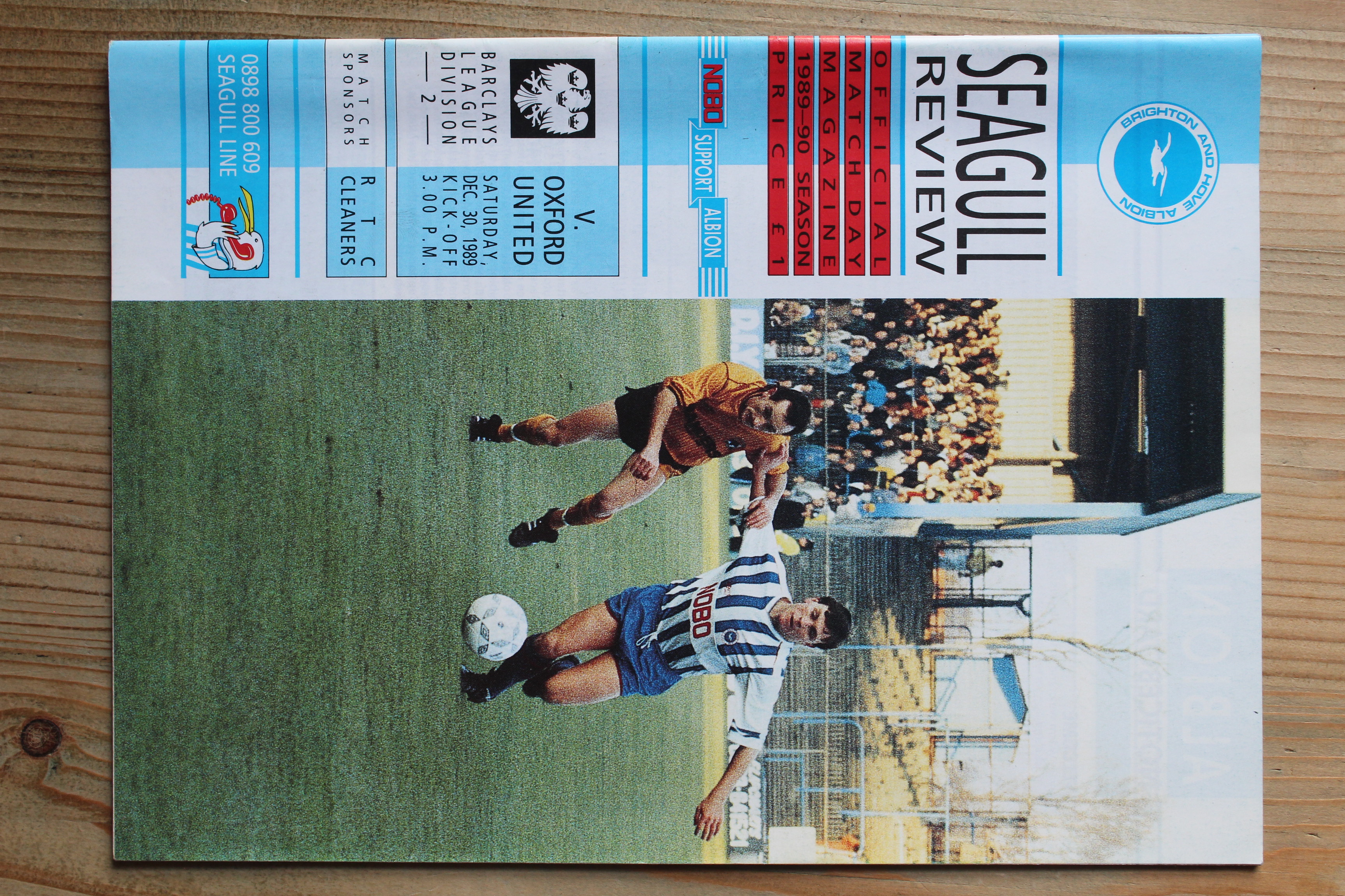 Brighton & Hove Albion FC v Oxford United FC