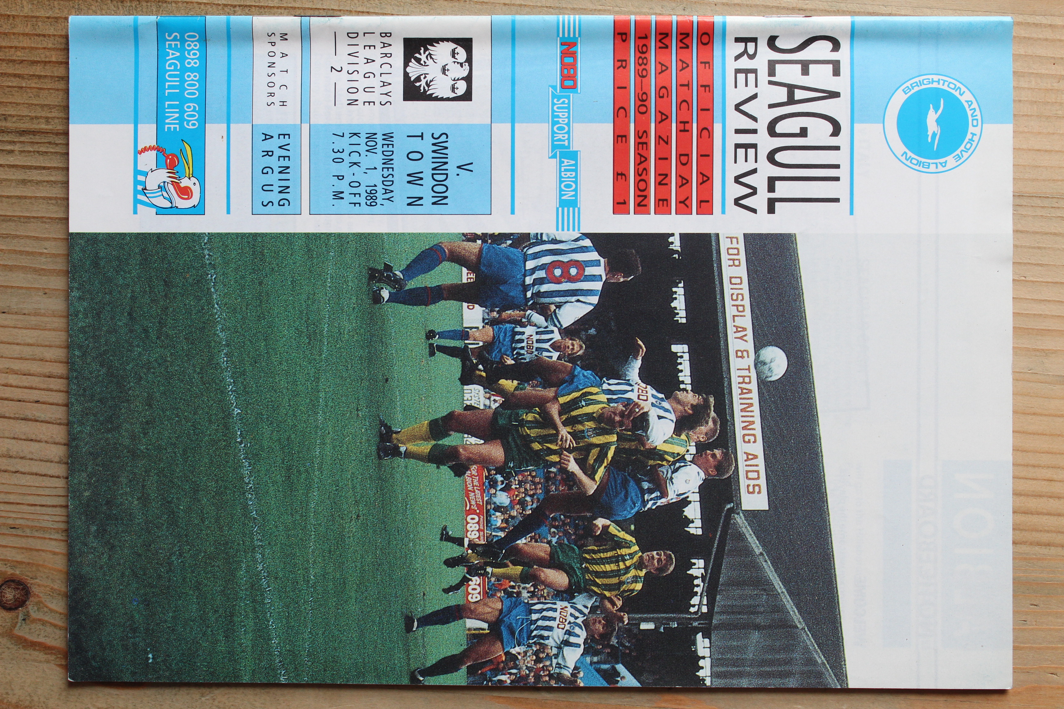 Brighton & Hove Albion FC v Swindon Town FC