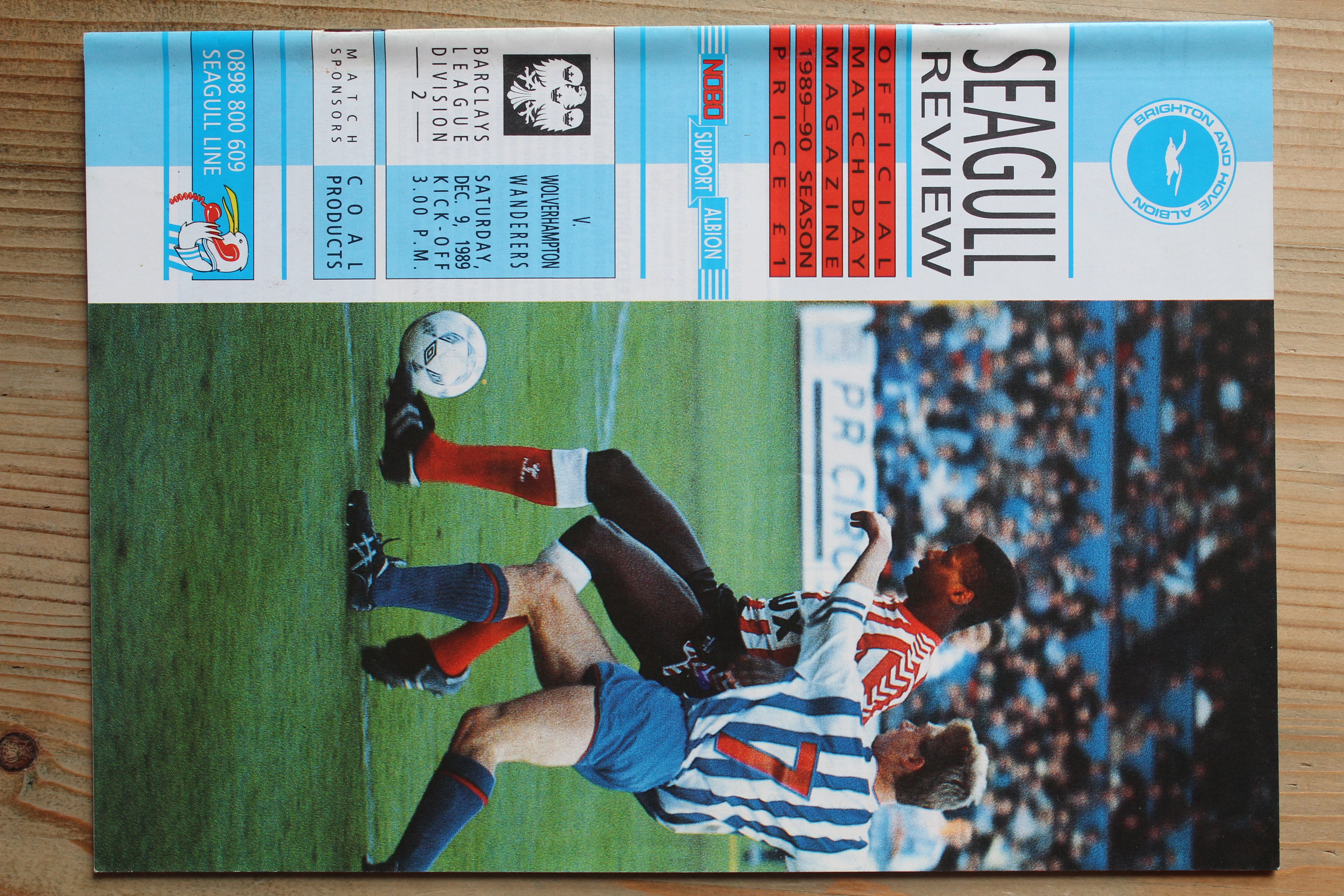 Brighton & Hove Albion FC v Wolverhampton Wanderers FC