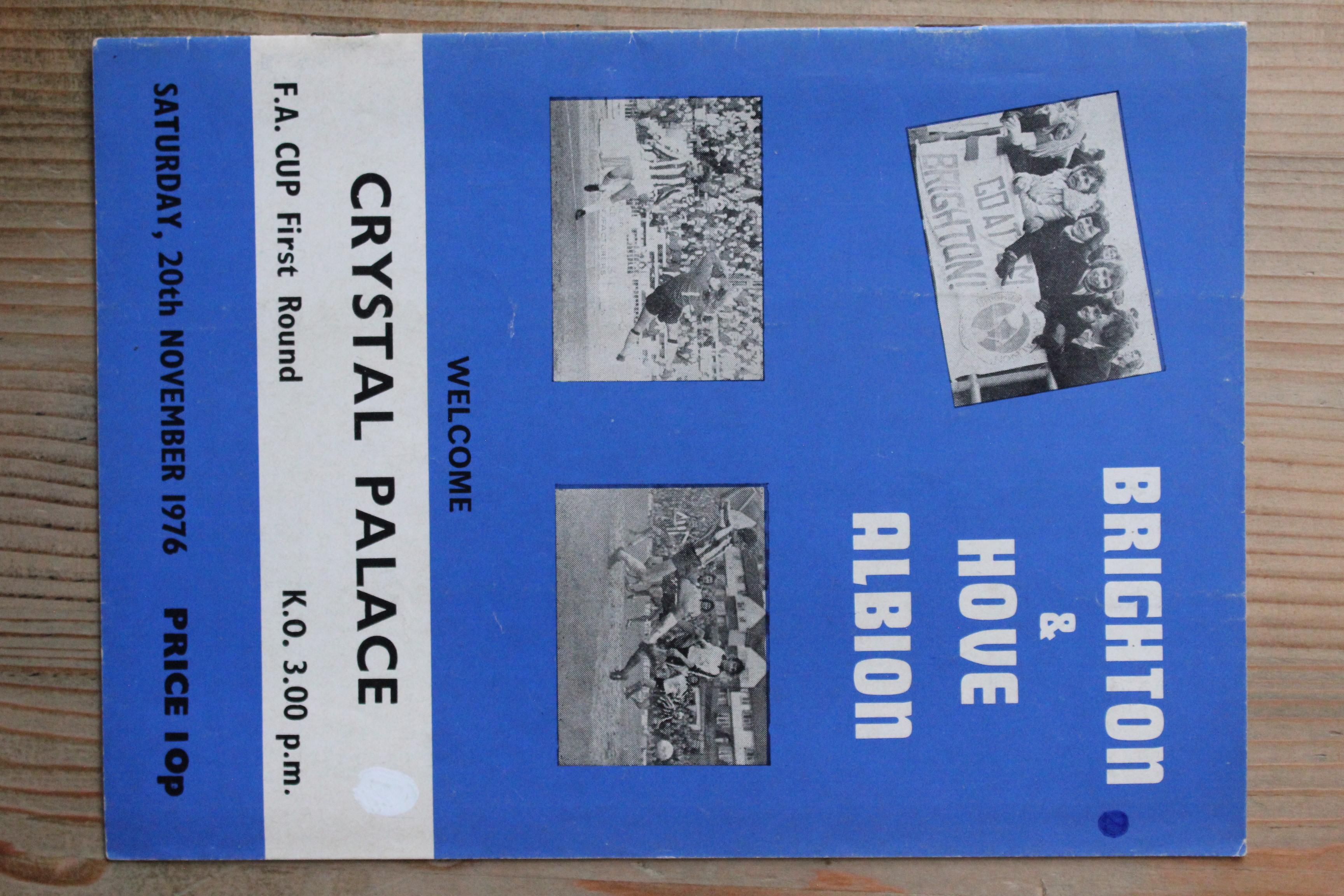 Brighton & Hove Albion FC v Crystal Palace FC