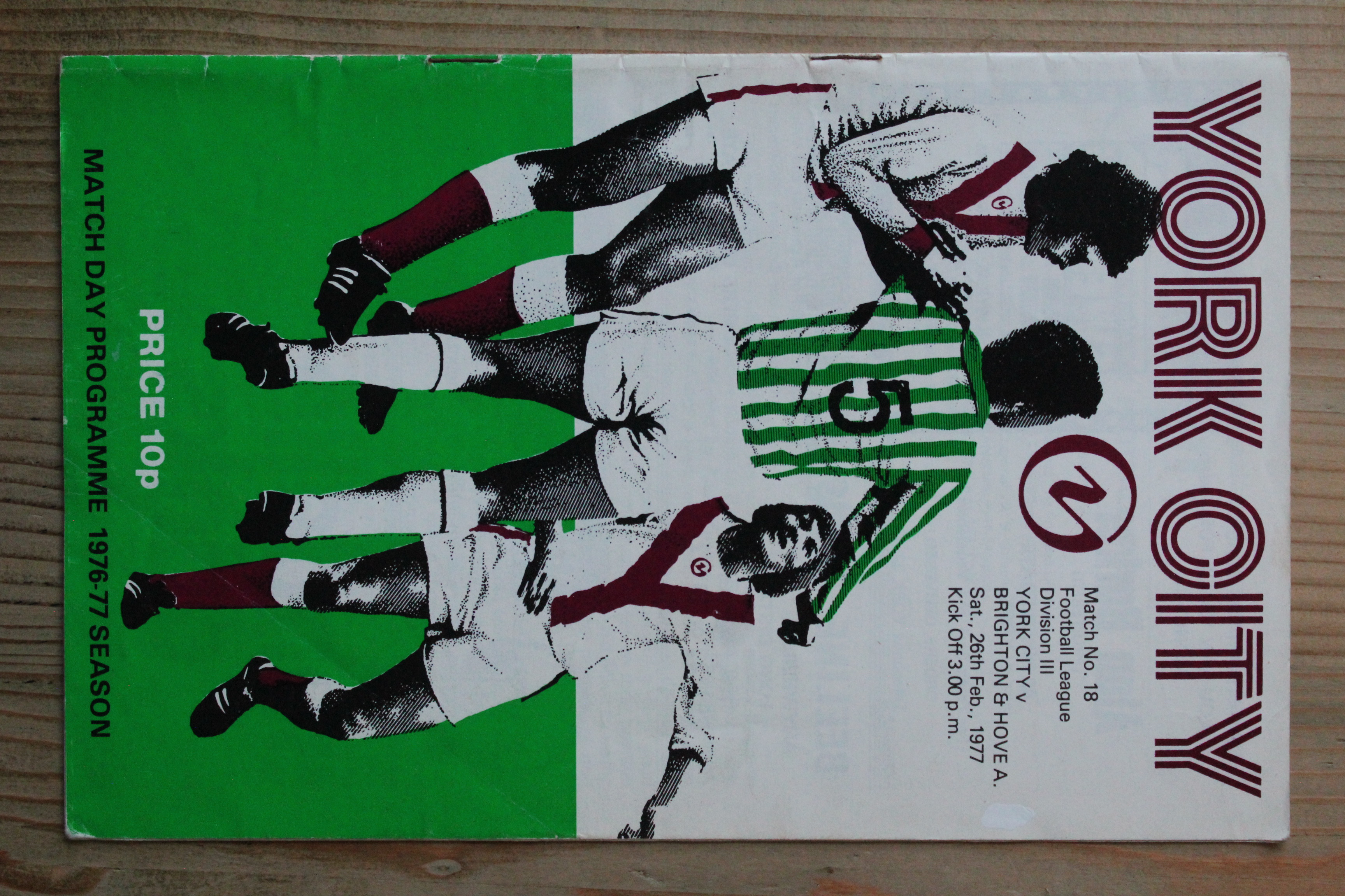 York City FC v Brighton & Hove Albion FC