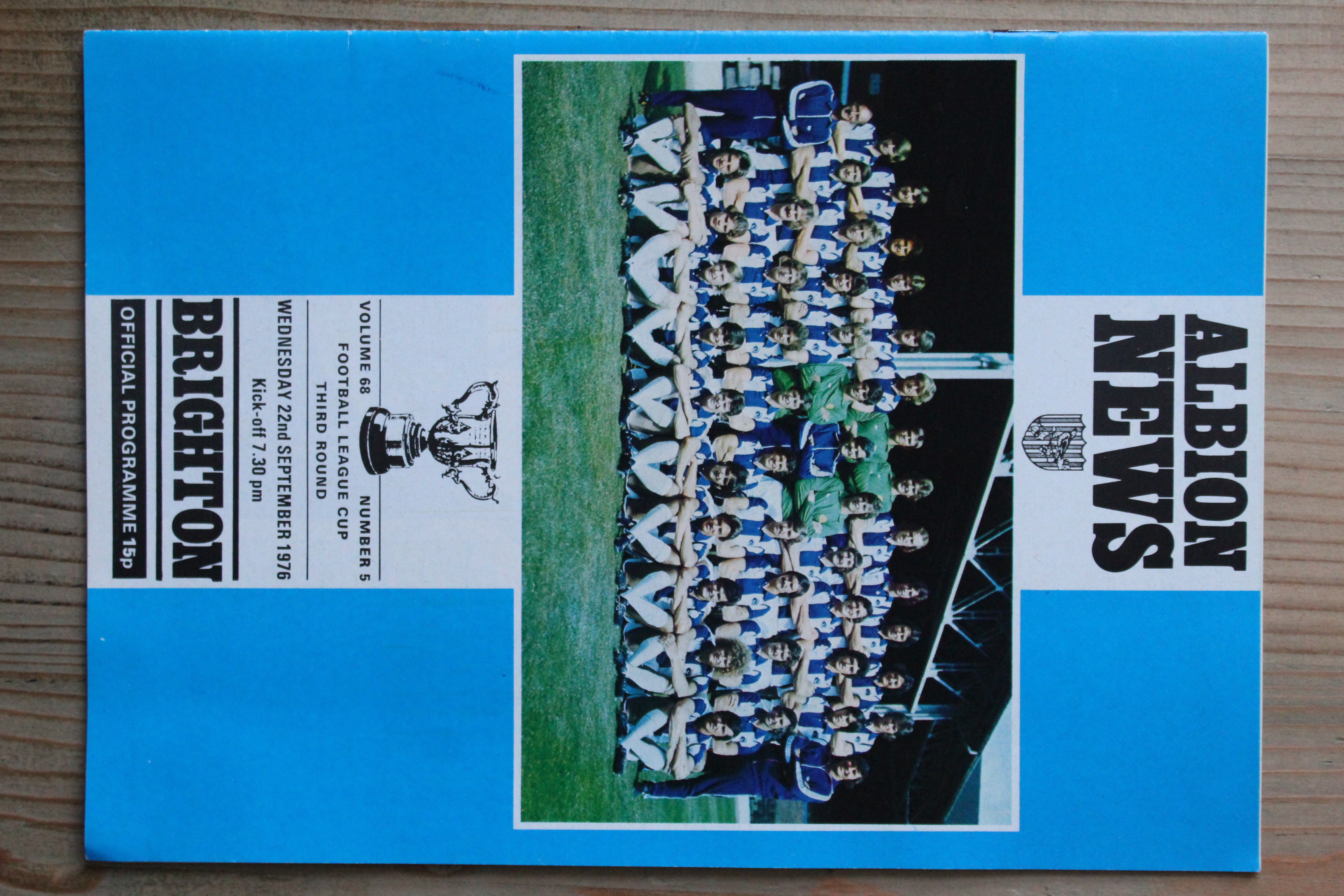 West Bromwich Albion FC  v Brighton & Hove Albion FC