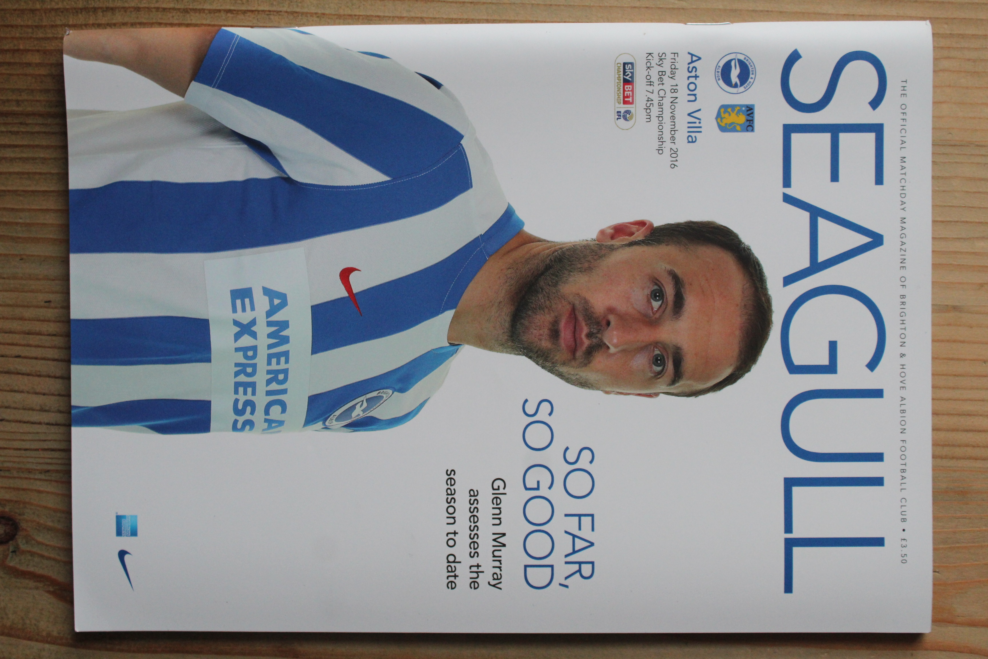 Brighton & Hove Albion FC v Aston Villa FC