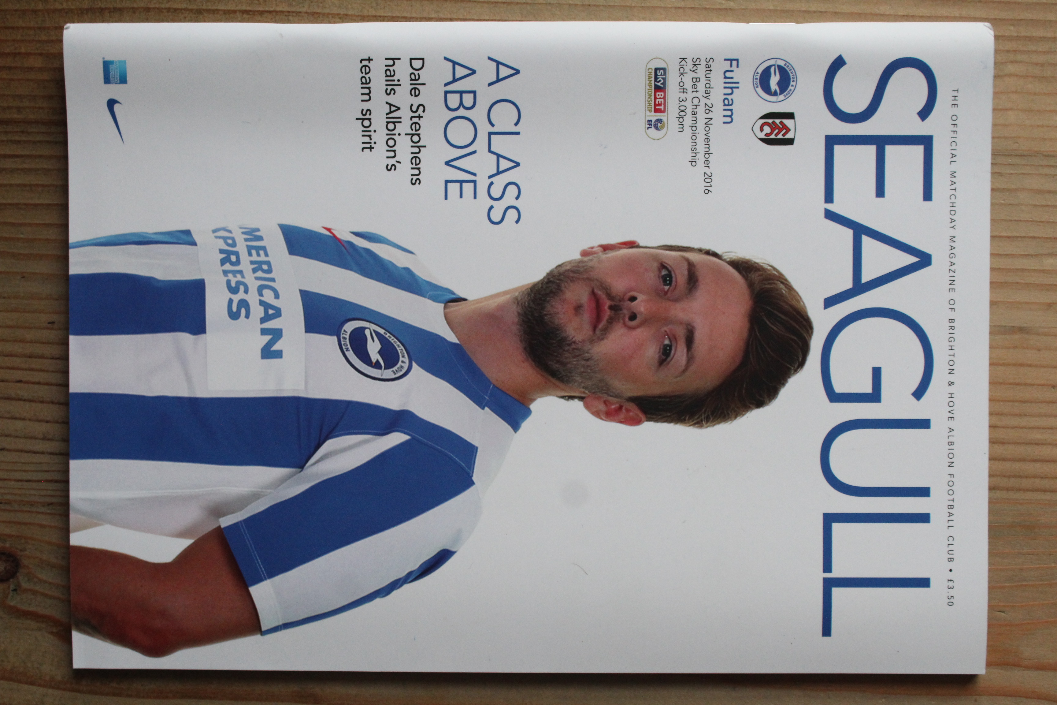 Brighton & Hove Albion FC v Fulham FC