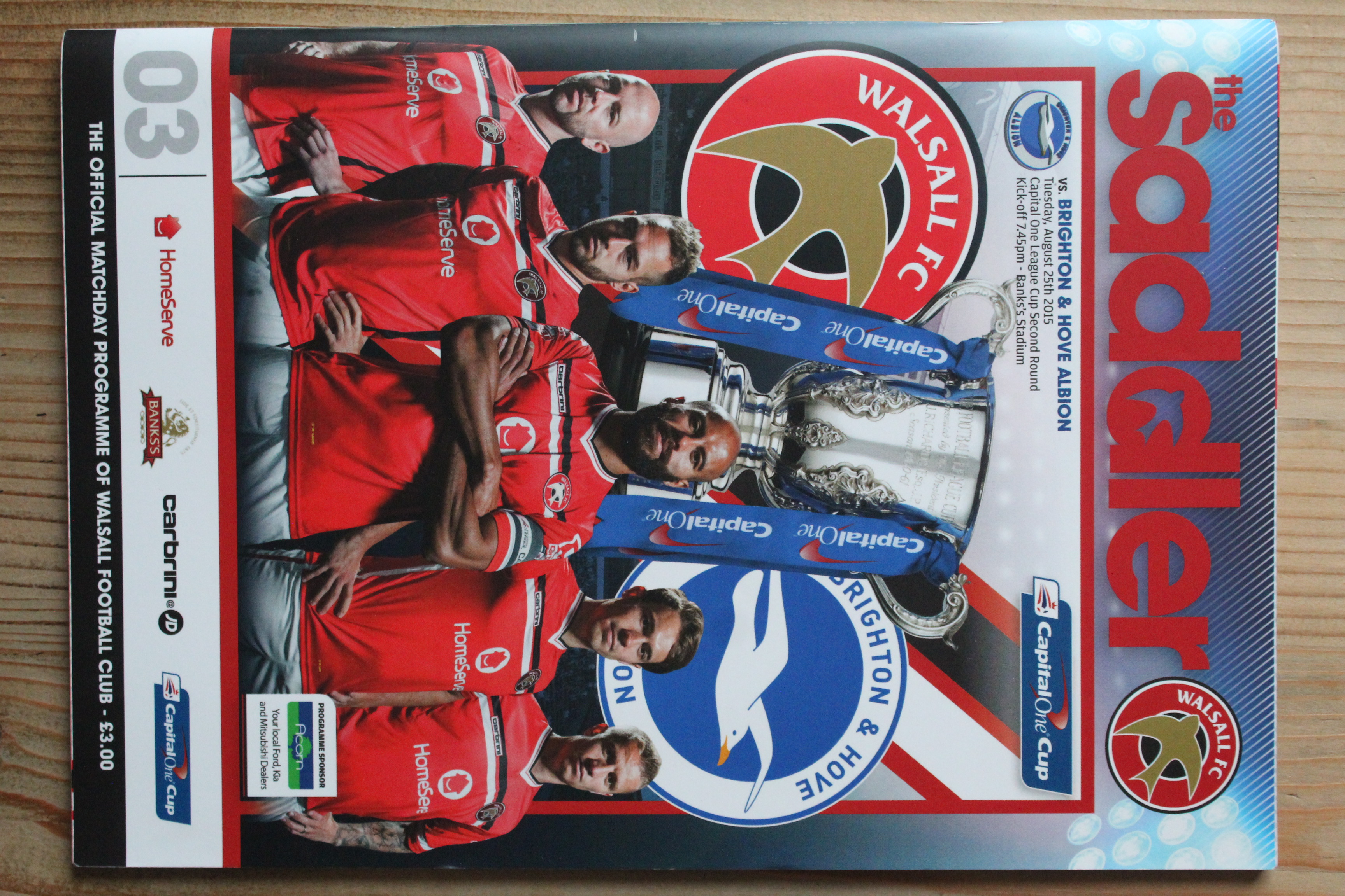 Walsall FC v Brighton & Hove Albion FC