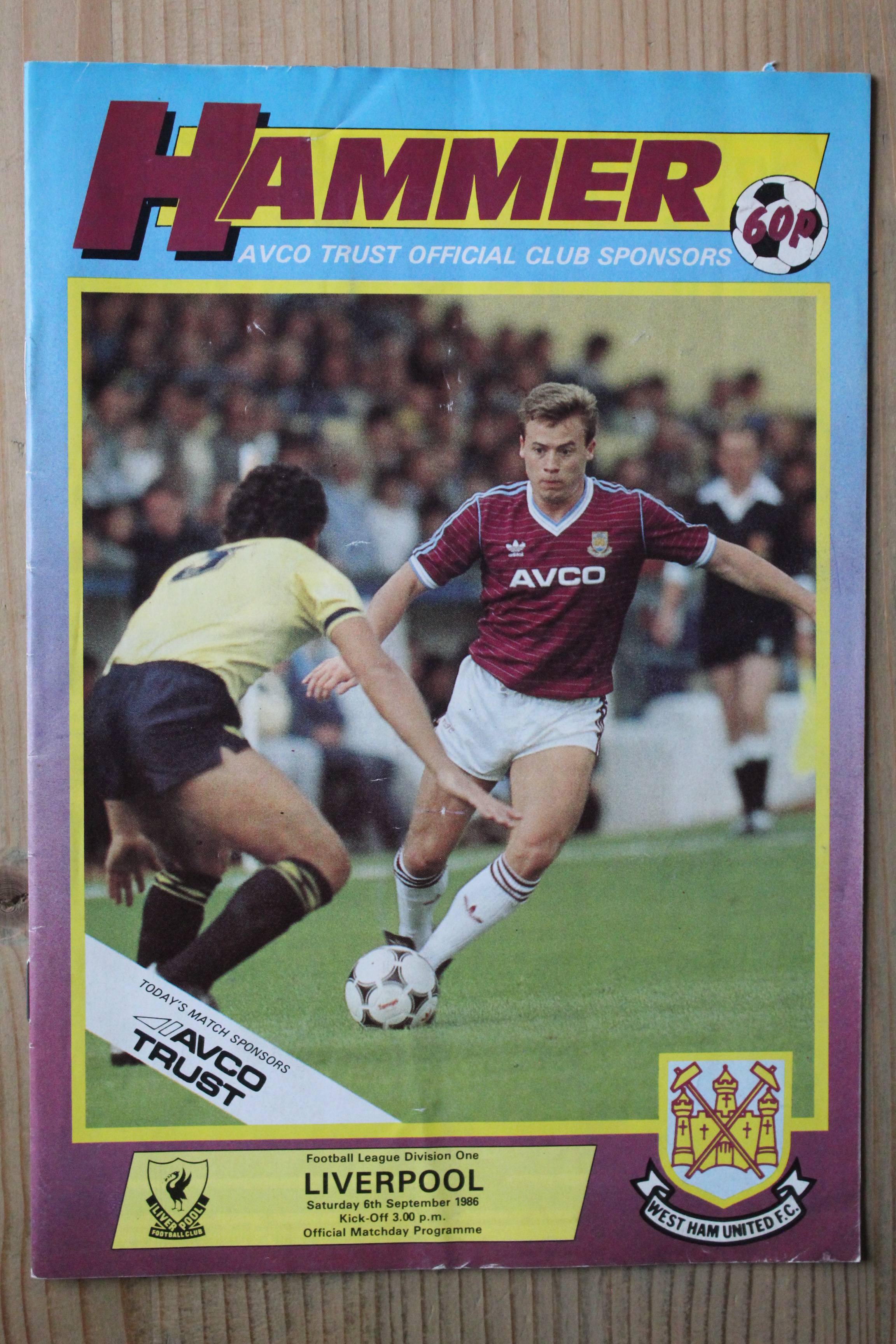 West Ham United FC v Liverpool FC